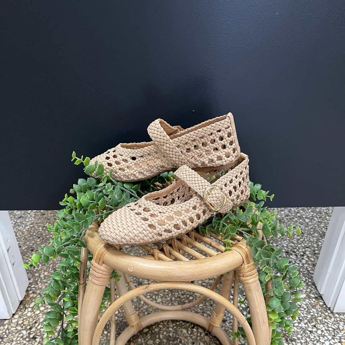 Camel Corky's Mixed Feelings Ballet Flat Shoe-Shoes-corkys-The Silo Boutique, Women's Fashion Boutique Located in Warren and Grand Forks North Dakota
