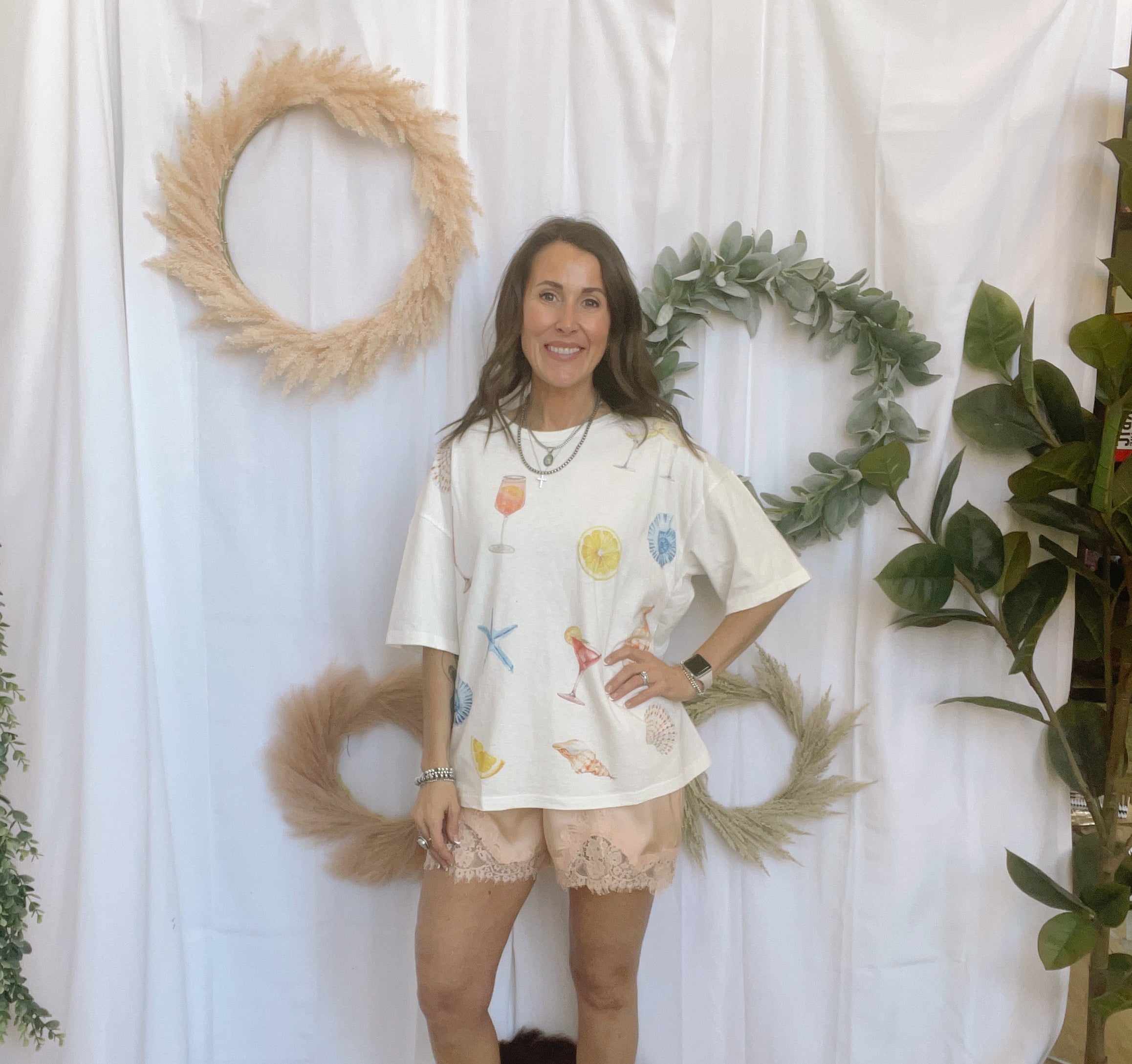 Sorbet Lace Shorts-Final sale-Shorts-lelis-The Silo Boutique, Women's Fashion Boutique Located in Warren and Grand Forks North Dakota