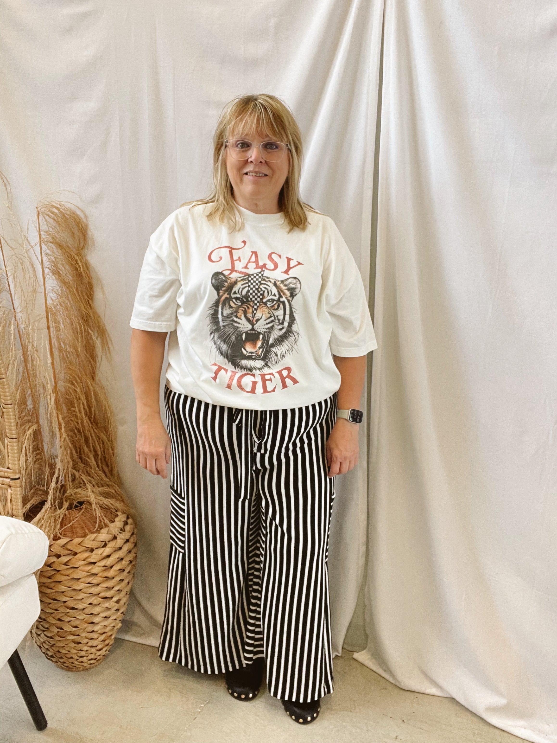 Easy Tiger Tee-Graphic Tees-jade-The Silo Boutique, Women's Fashion Boutique Located in Warren and Grand Forks North Dakota