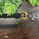 Round Gold Buckle Belt-Belts-Fame-The Silo Boutique, Women's Fashion Boutique Located in Warren and Grand Forks North Dakota