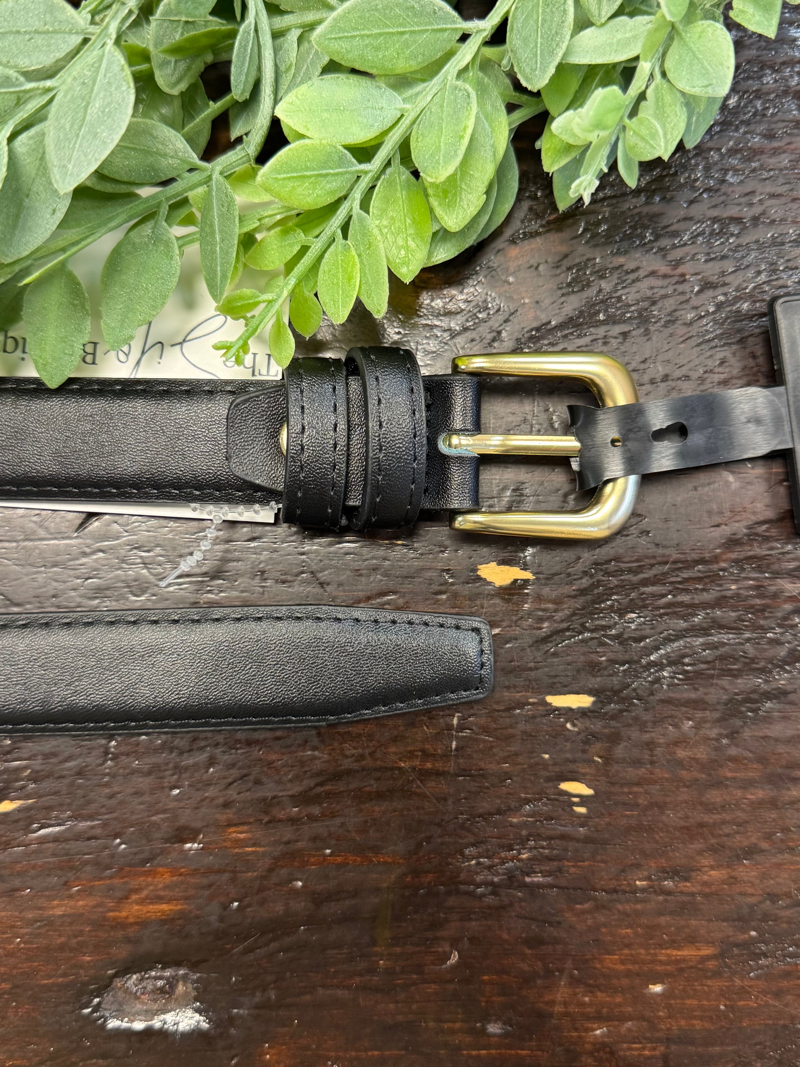 Timeless Belt-Black-Belts-Fame-The Silo Boutique, Women's Fashion Boutique Located in Warren and Grand Forks North Dakota