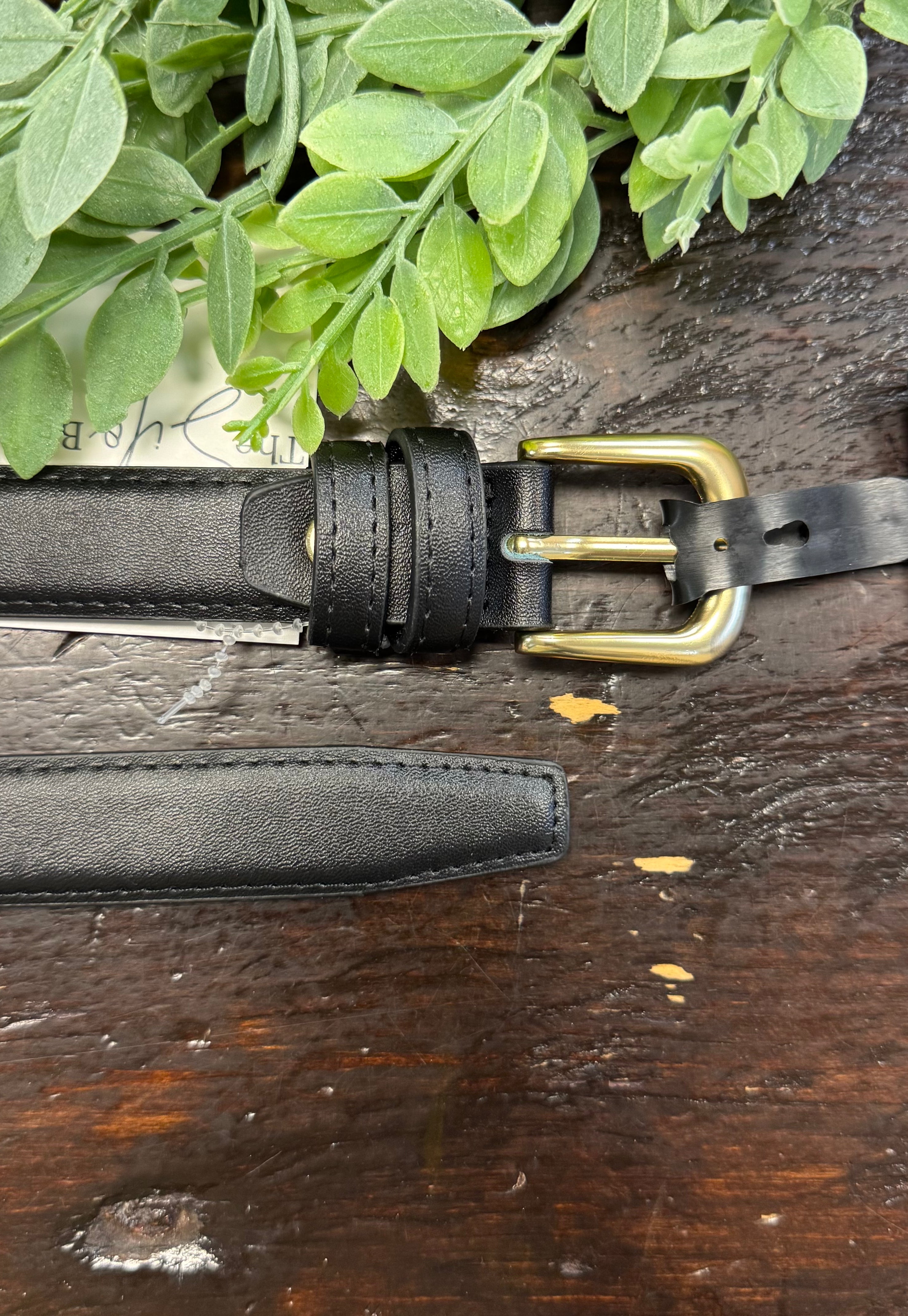 Timeless Belt-Black-Belts-Fame-The Silo Boutique, Women's Fashion Boutique Located in Warren and Grand Forks North Dakota