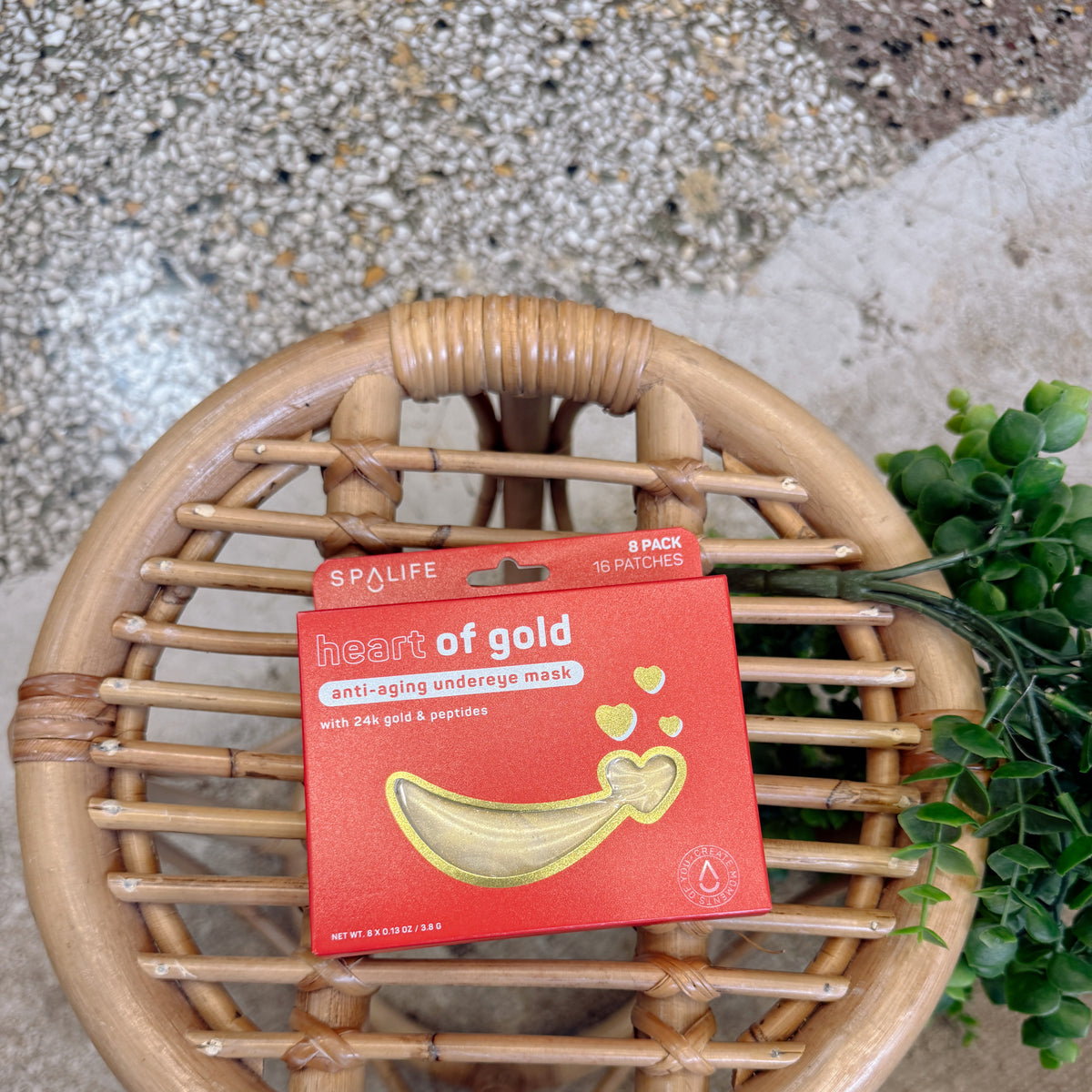 Heart of Gold Anti-Aging Eye Patches-Beauty-spa life-The Silo Boutique, Women's Fashion Boutique Located in Warren and Grand Forks North Dakota