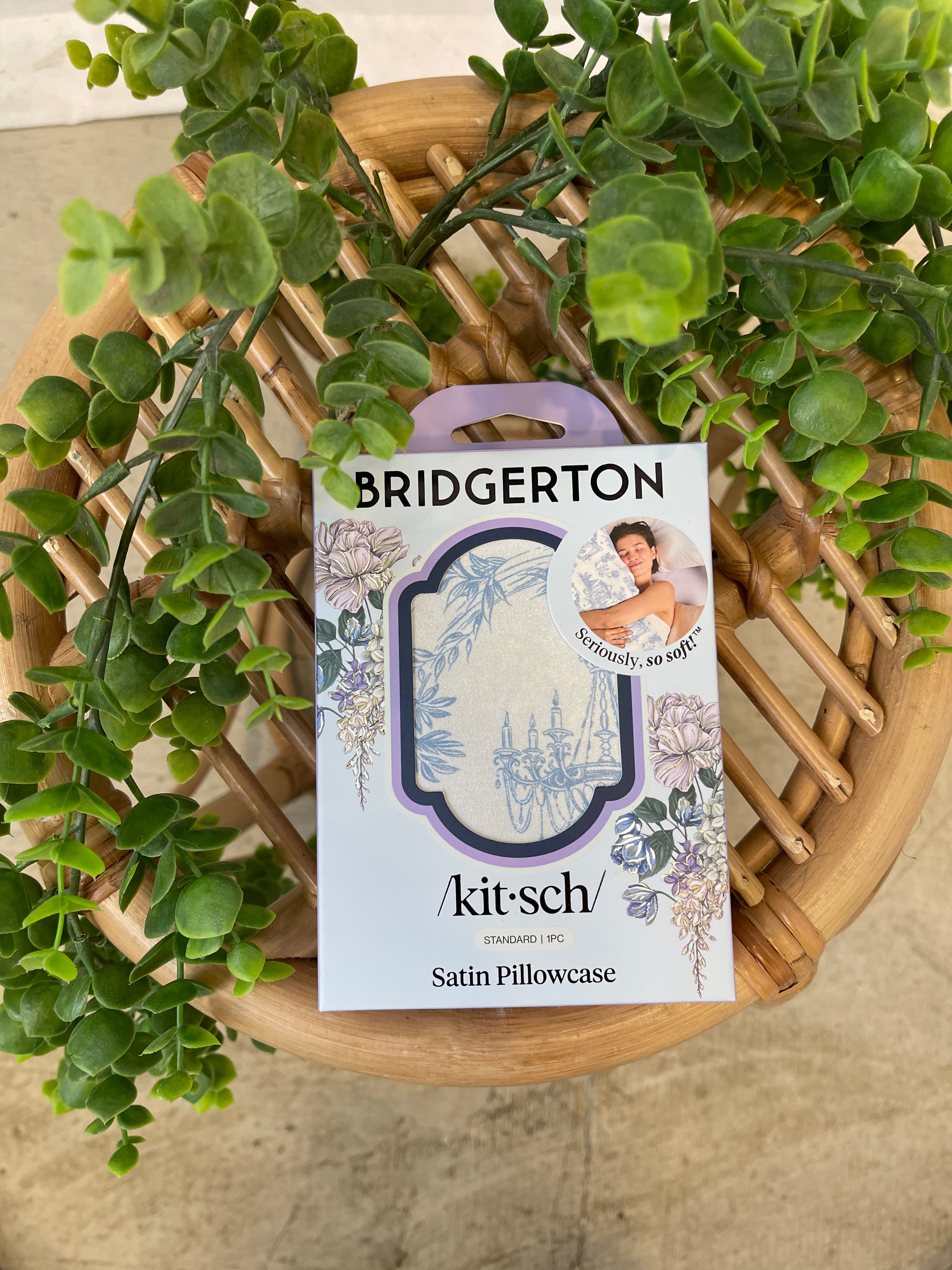 Kitsch Bridgerton Satin Pillowcase-pillowcase-kitsch-The Silo Boutique, Women's Fashion Boutique Located in Warren and Grand Forks North Dakota