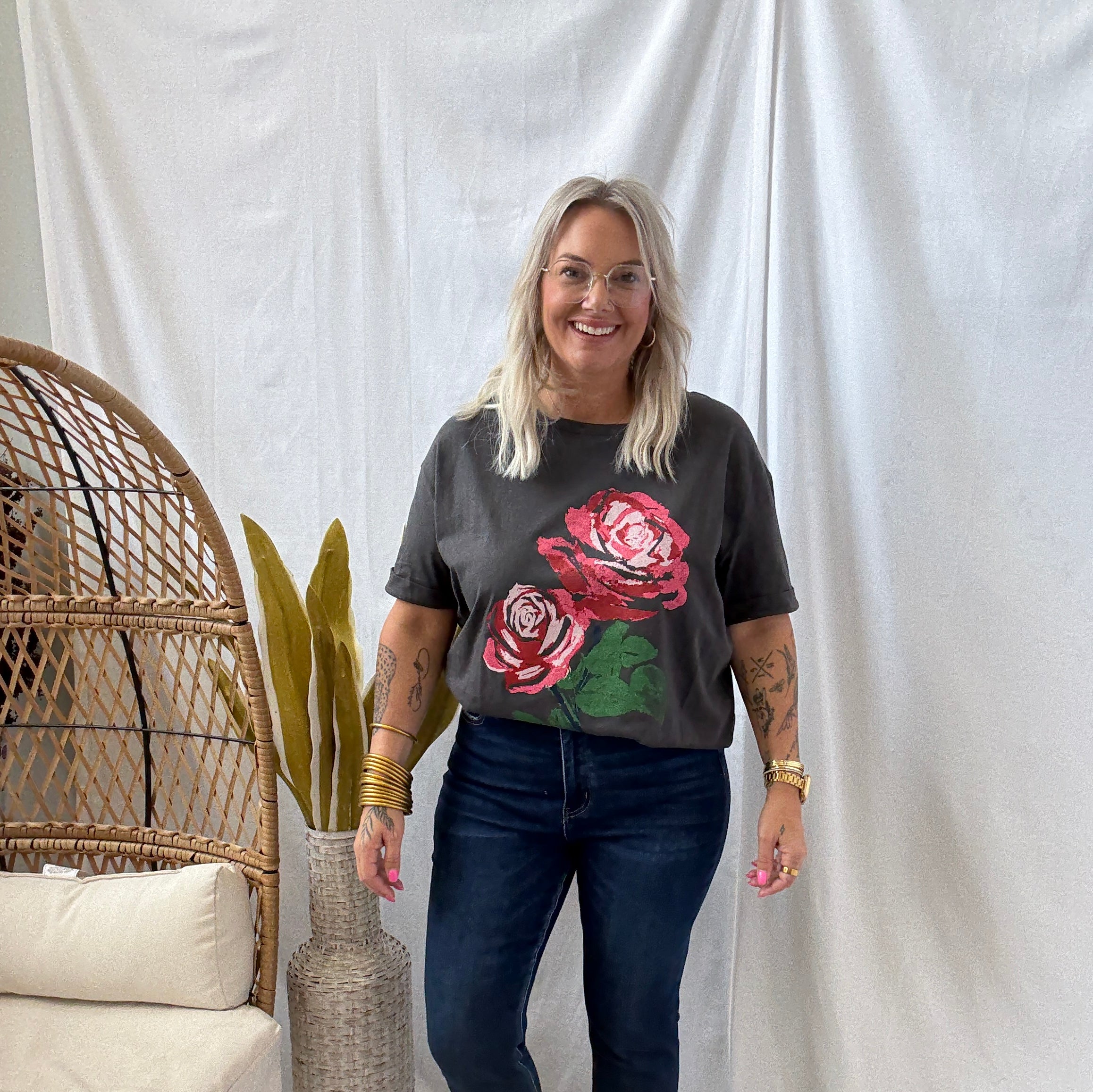 Vervet Growing Light Slim Straight Jeans-Jeans-vervet-The Silo Boutique, Women's Fashion Boutique Located in Warren and Grand Forks North Dakota