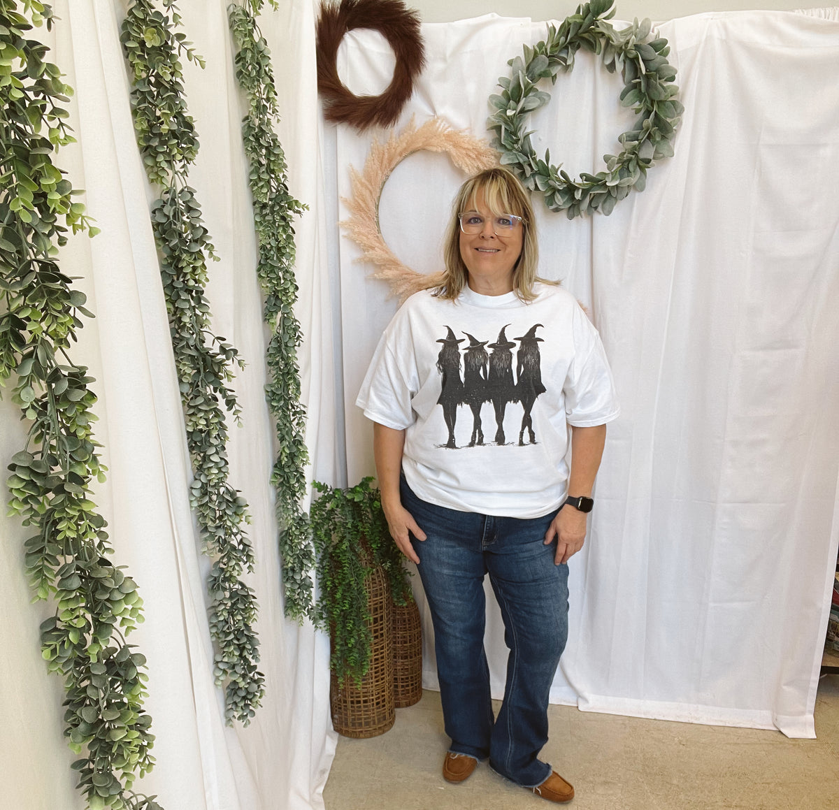 Witch Squad Graph Tee-Graphic Tees-birdies-The Silo Boutique, Women's Fashion Boutique Located in Warren and Grand Forks North Dakota