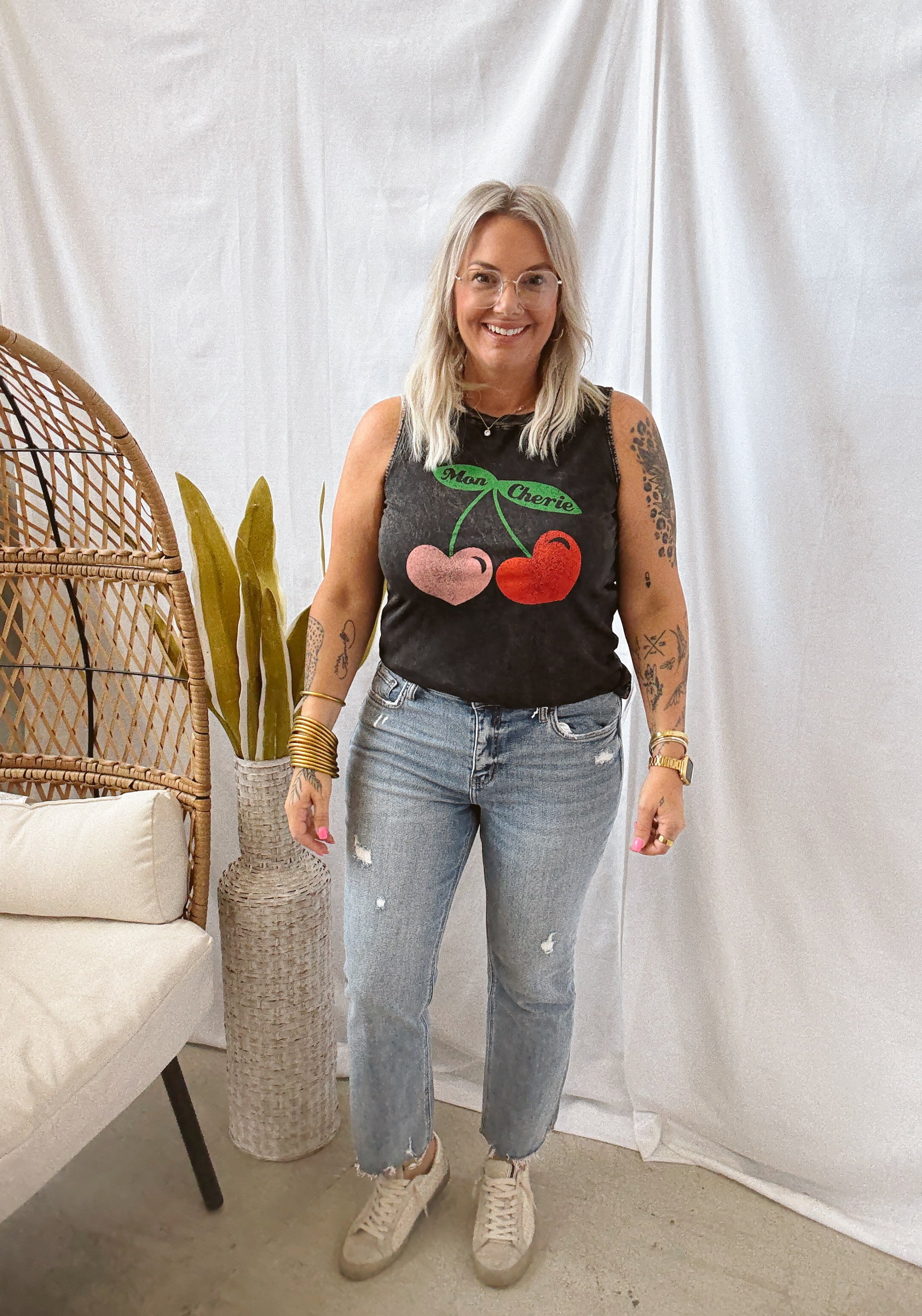 Lovervet Cali Kisses Crop Kick Flare Jeans-Final Sale-Jeans-lovervet-The Silo Boutique, Women's Fashion Boutique Located in Warren and Grand Forks North Dakota