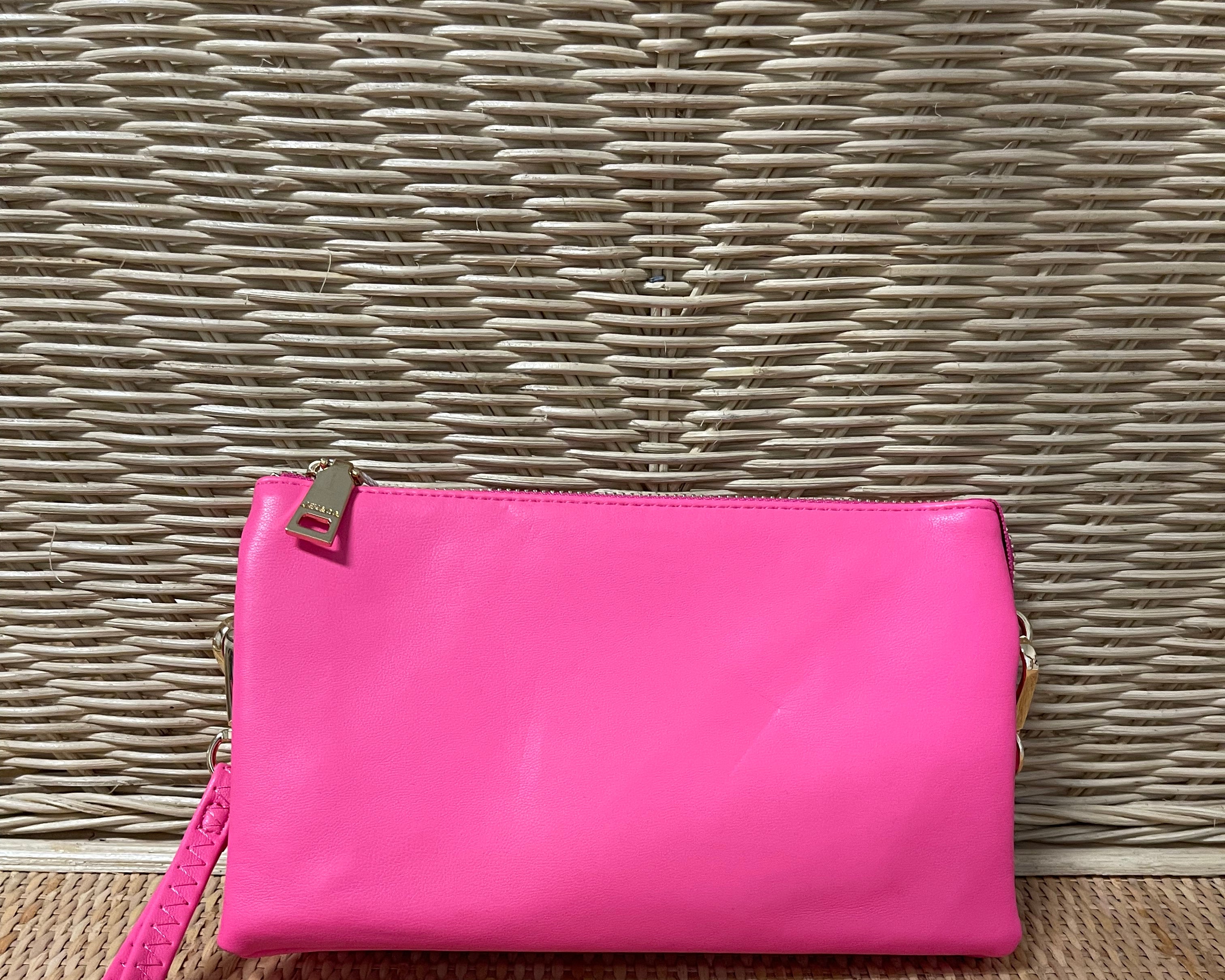 Riley 3 Compartment Crossbody/Wristlet-Crossbody Purses-Jen and Co-The Silo Boutique, Women's Fashion Boutique Located in Warren and Grand Forks North Dakota