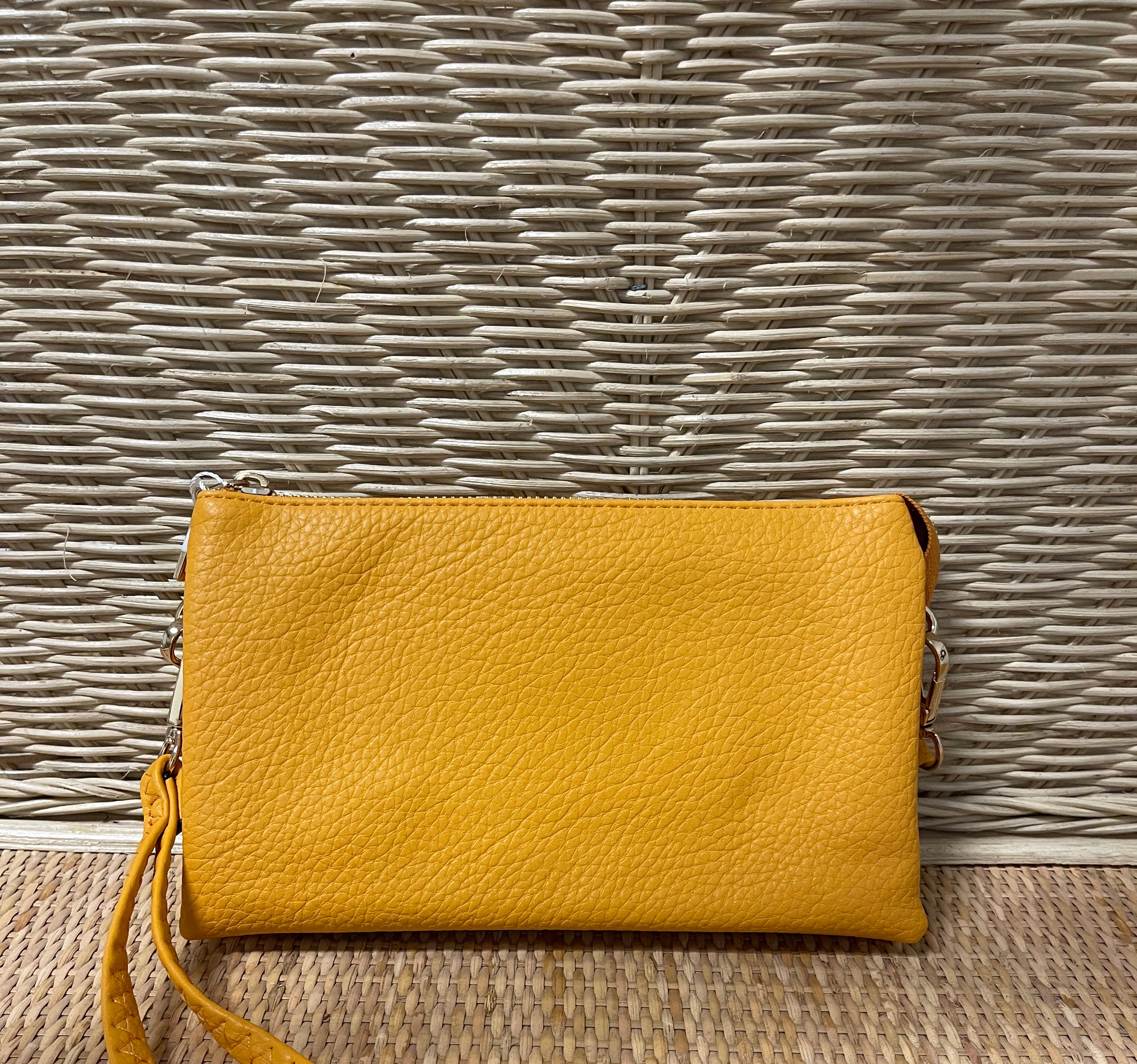 Riley 3 Compartment Crossbody/Wristlet-Crossbody Purses-Jen and Co-The Silo Boutique, Women's Fashion Boutique Located in Warren and Grand Forks North Dakota