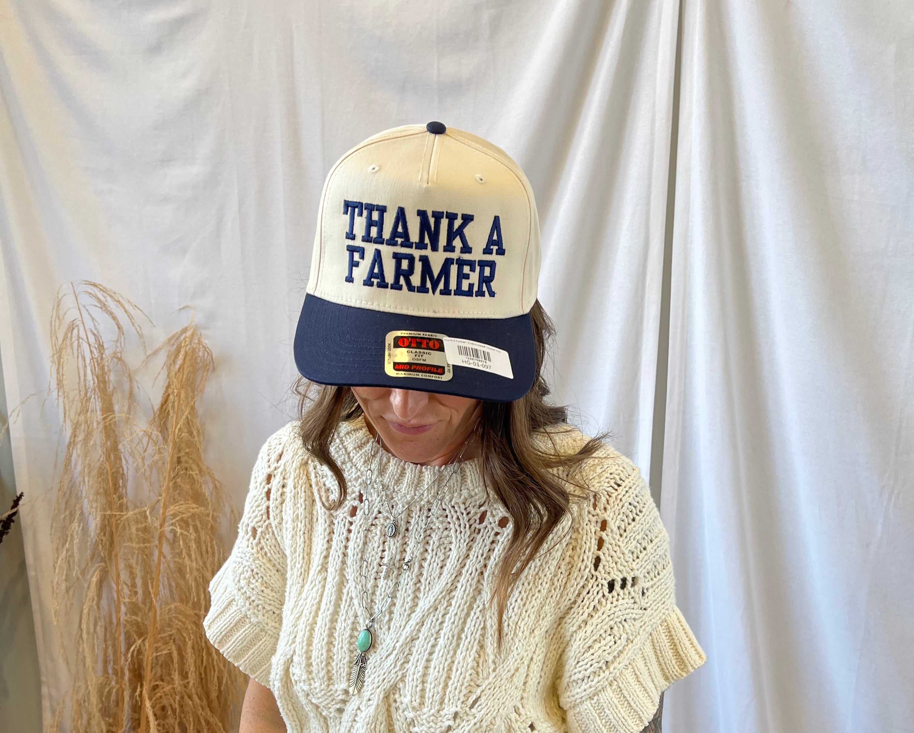 Thank A Farmer Hat-Hats-p&d-The Silo Boutique, Women's Fashion Boutique Located in Warren and Grand Forks North Dakota