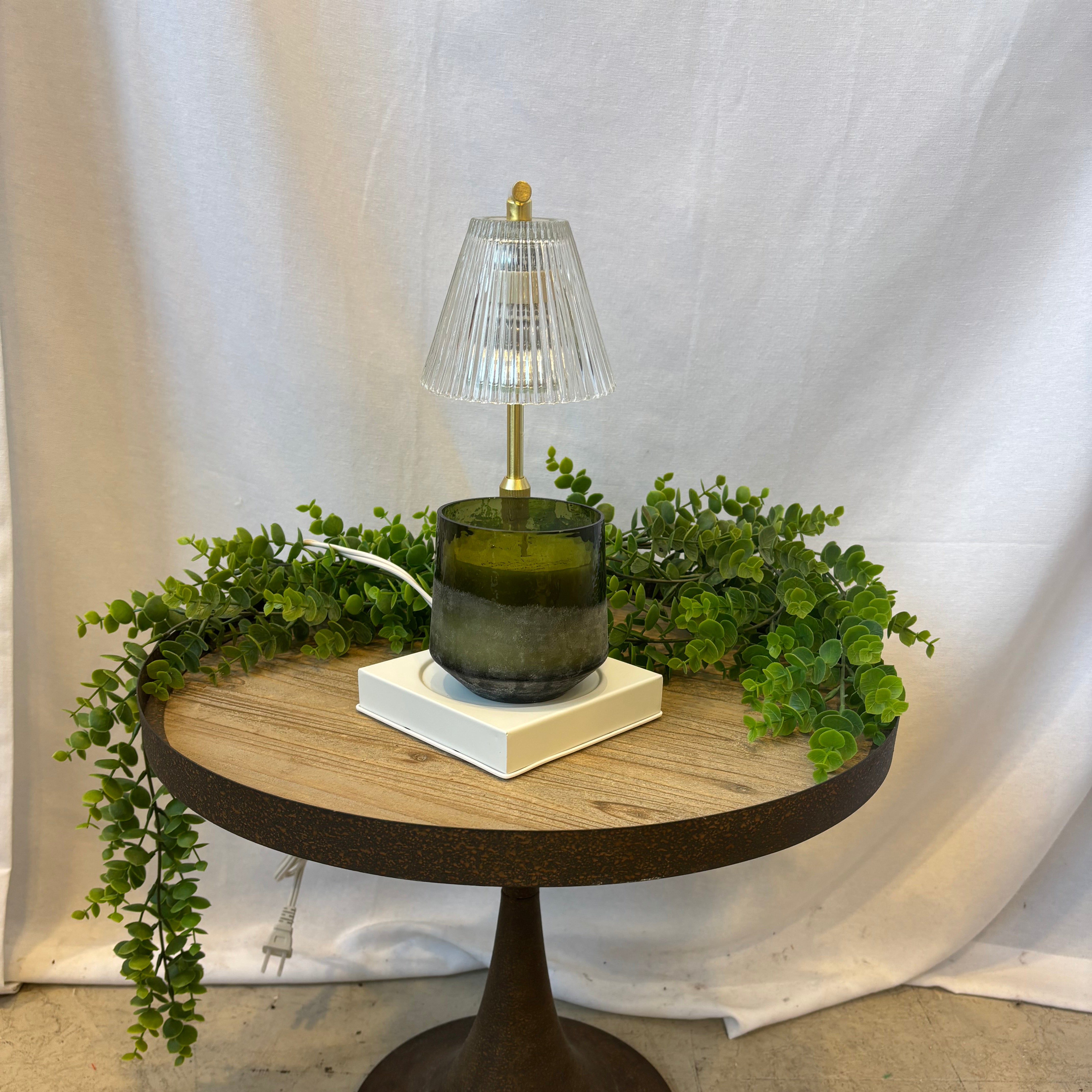 Gold Luna Candle Warmer Lamp-Candles-wicked wax-The Silo Boutique, Women's Fashion Boutique Located in Warren and Grand Forks North Dakota