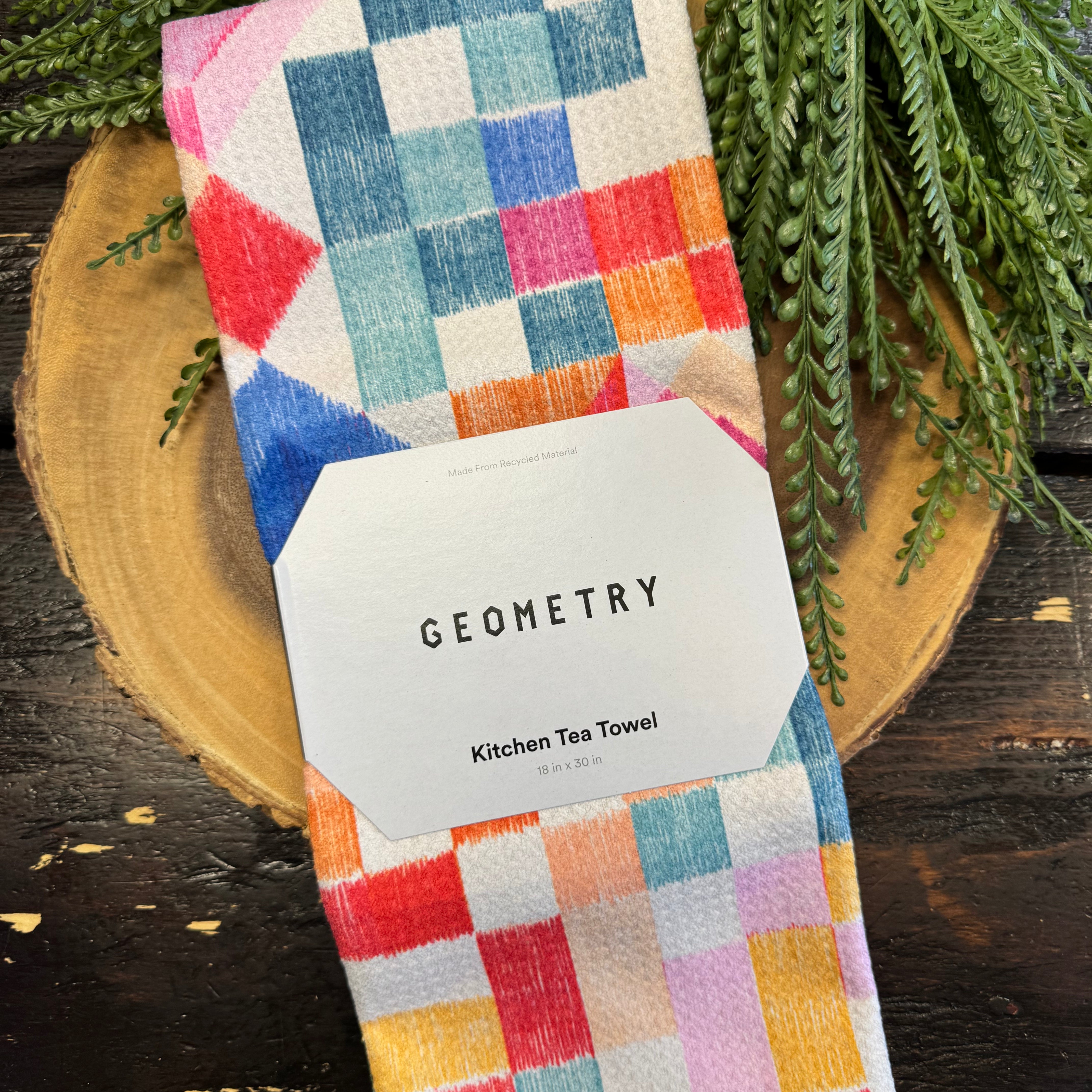 Geometry Tea Towel-dish cloth-geometry-The Silo Boutique, Women's Fashion Boutique Located in Warren and Grand Forks North Dakota
