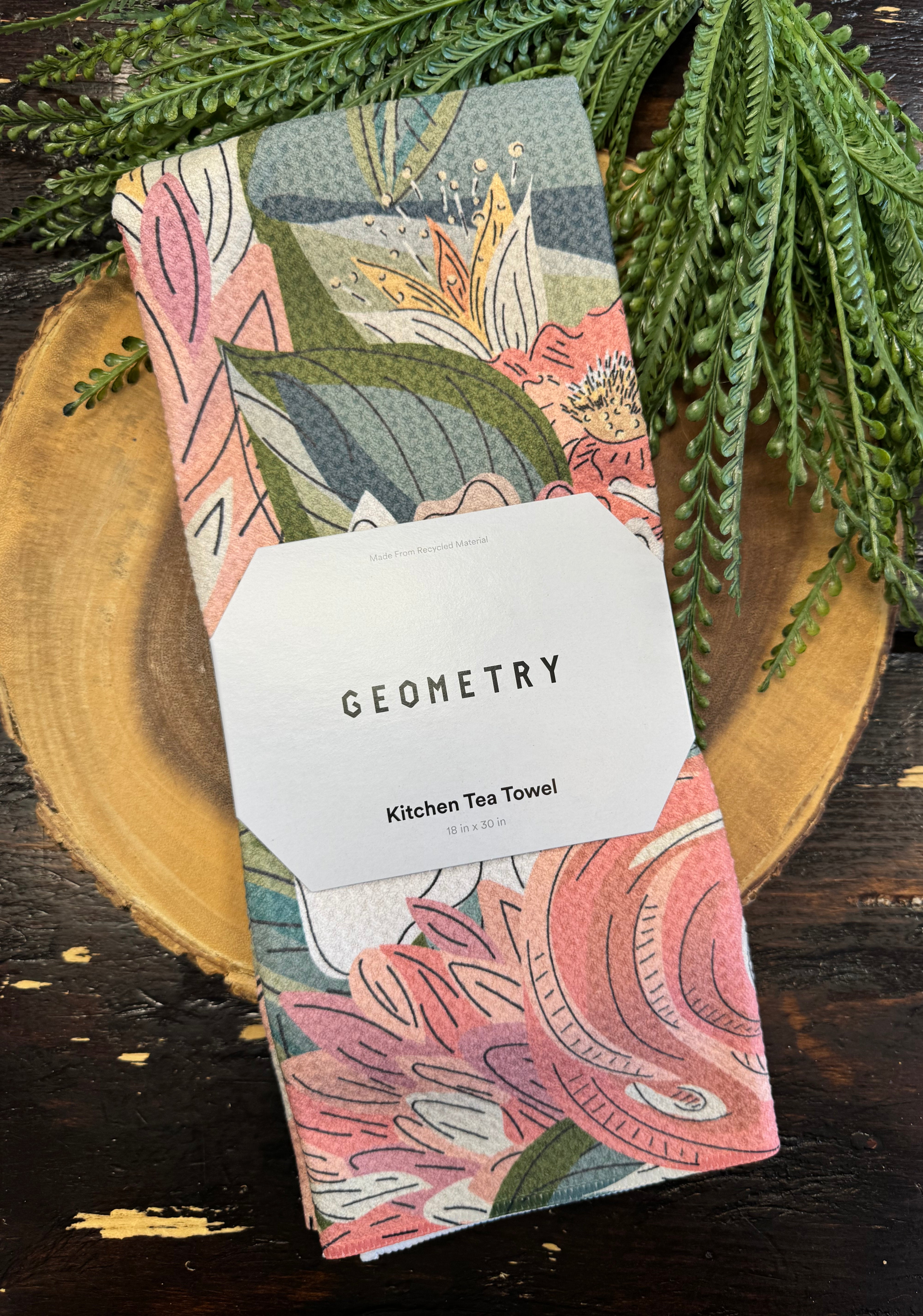 Geometry Tea Towel-dish cloth-geometry-The Silo Boutique, Women's Fashion Boutique Located in Warren and Grand Forks North Dakota