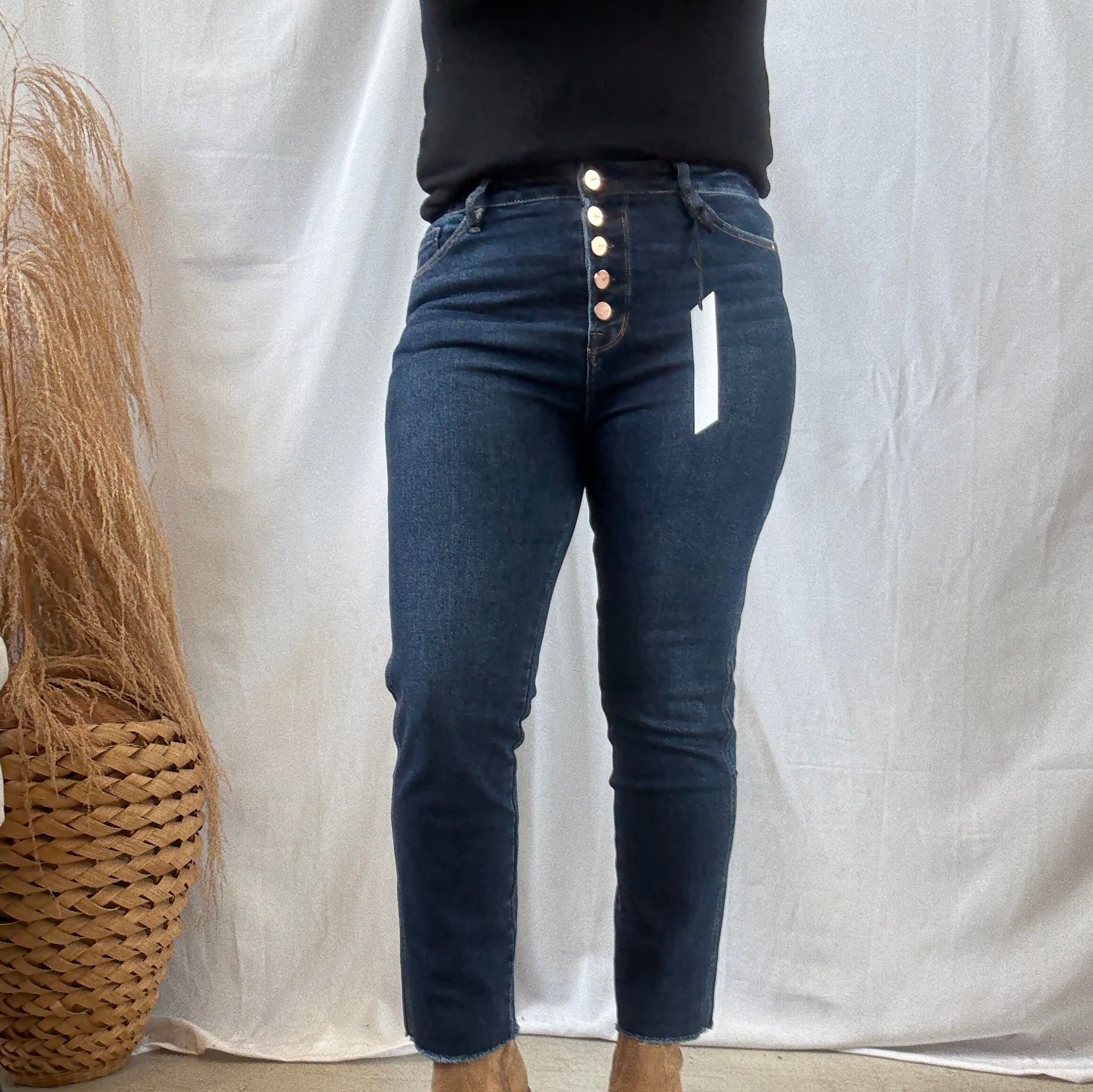 Mica Live In Dark Jeans-Jeans-mica-The Silo Boutique, Women's Fashion Boutique Located in Warren and Grand Forks North Dakota