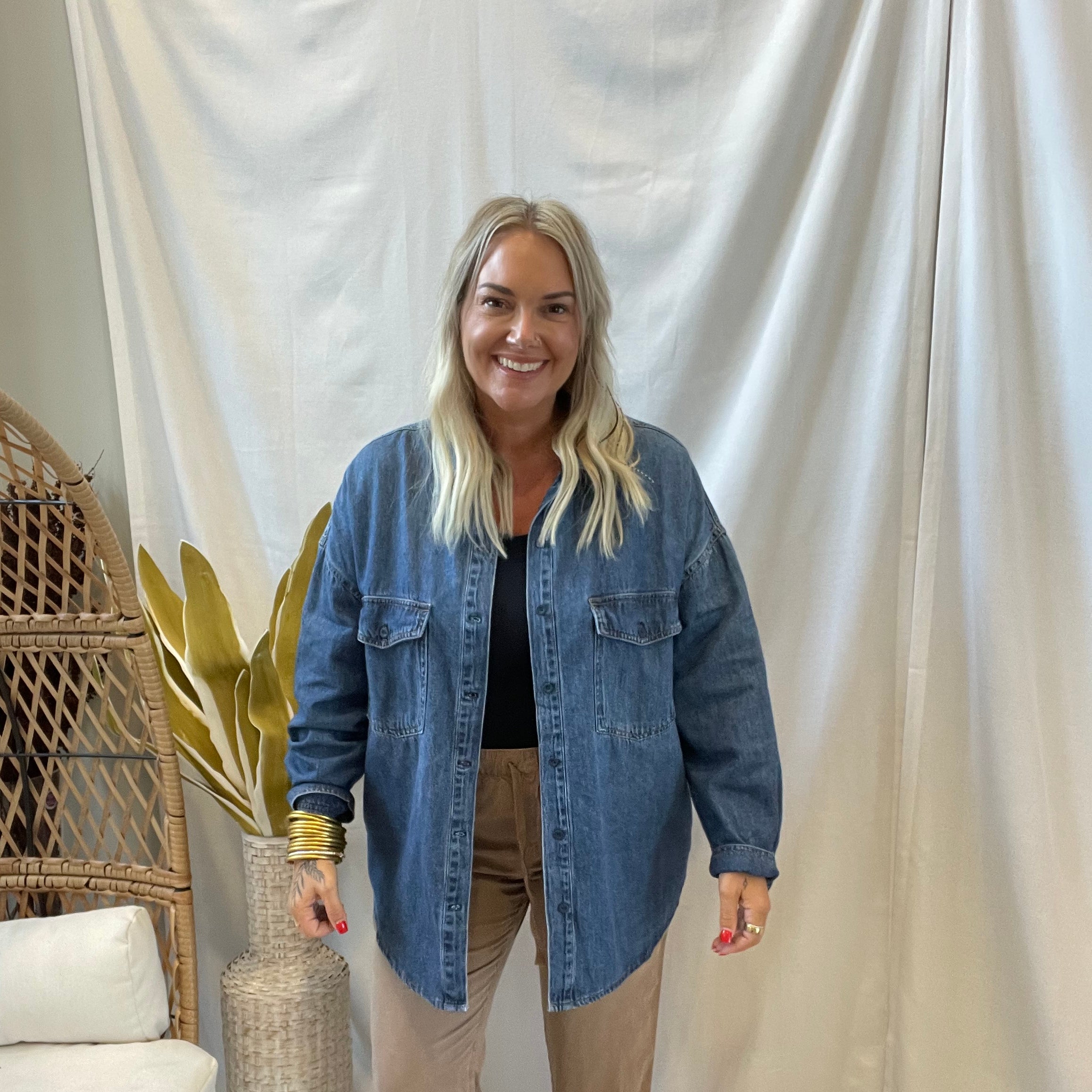 Cool Tapered Tencel Pants-Taupe-Pants-be cool-The Silo Boutique, Women's Fashion Boutique Located in Warren and Grand Forks North Dakota