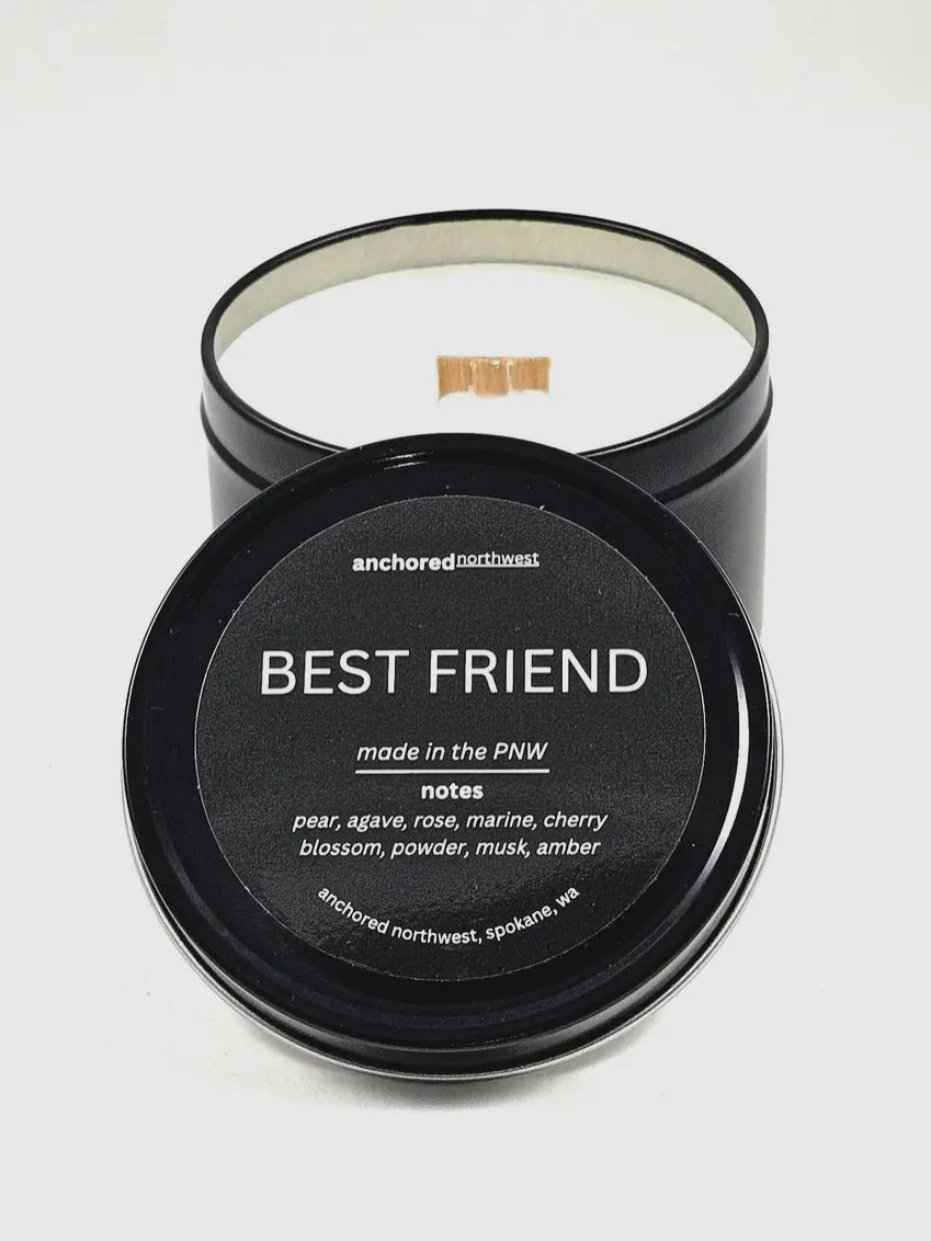 Anchored Northwest Tin Candles-Candles-anchored Northwest-The Silo Boutique, Women's Fashion Boutique Located in Warren and Grand Forks North Dakota