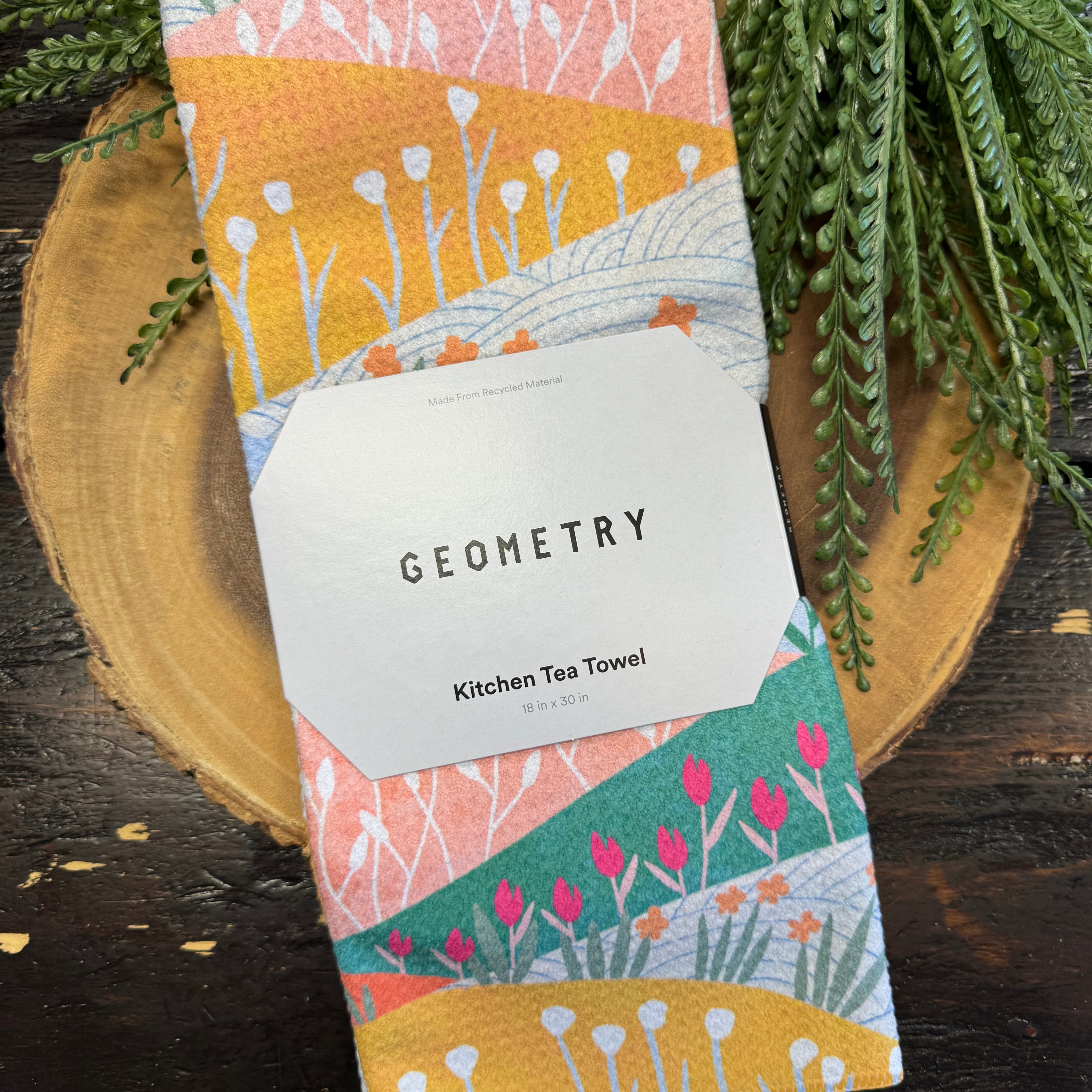 Geometry Tea Towel-dish cloth-geometry-The Silo Boutique, Women's Fashion Boutique Located in Warren and Grand Forks North Dakota