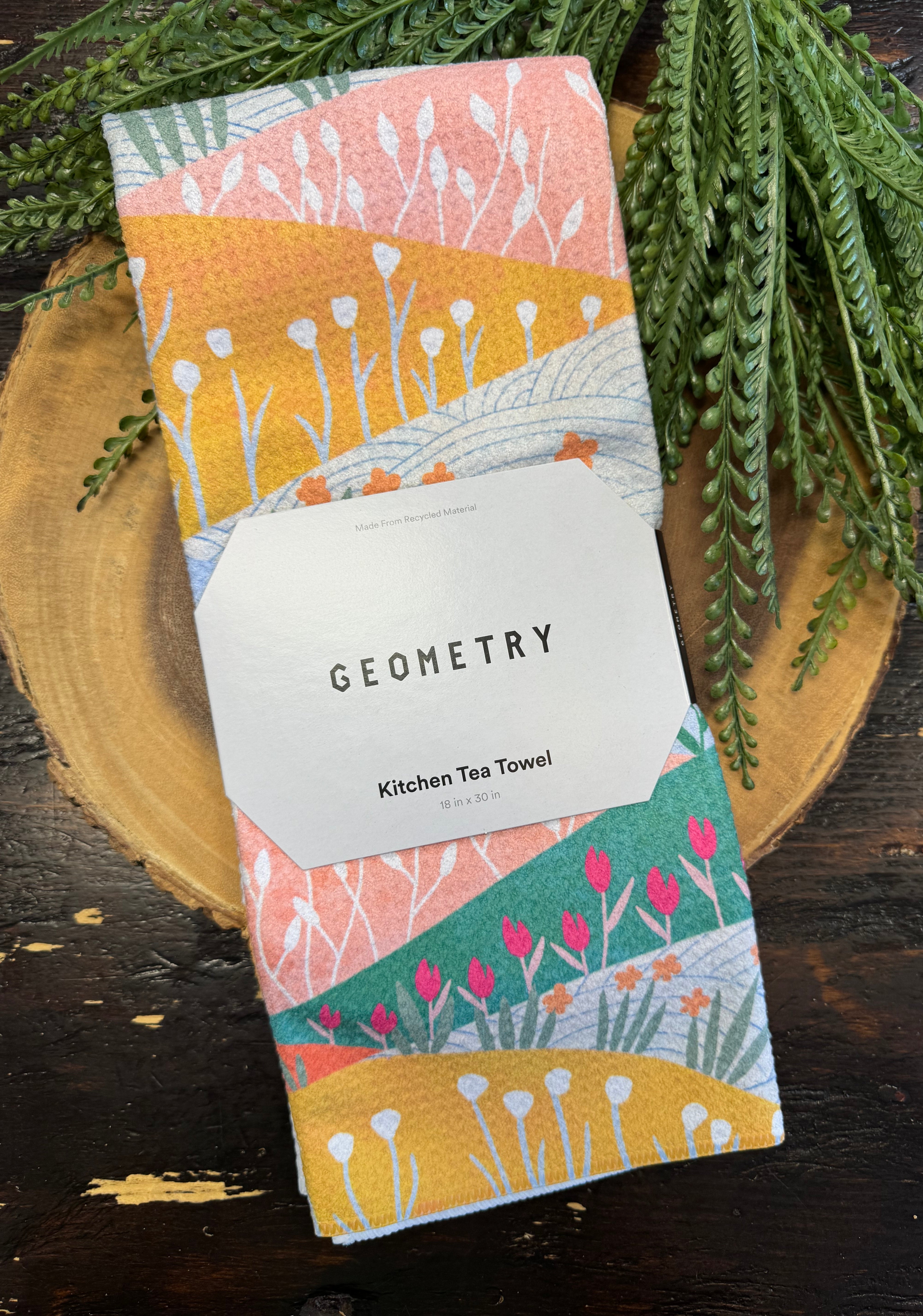 Geometry Tea Towel-dish cloth-geometry-The Silo Boutique, Women's Fashion Boutique Located in Warren and Grand Forks North Dakota