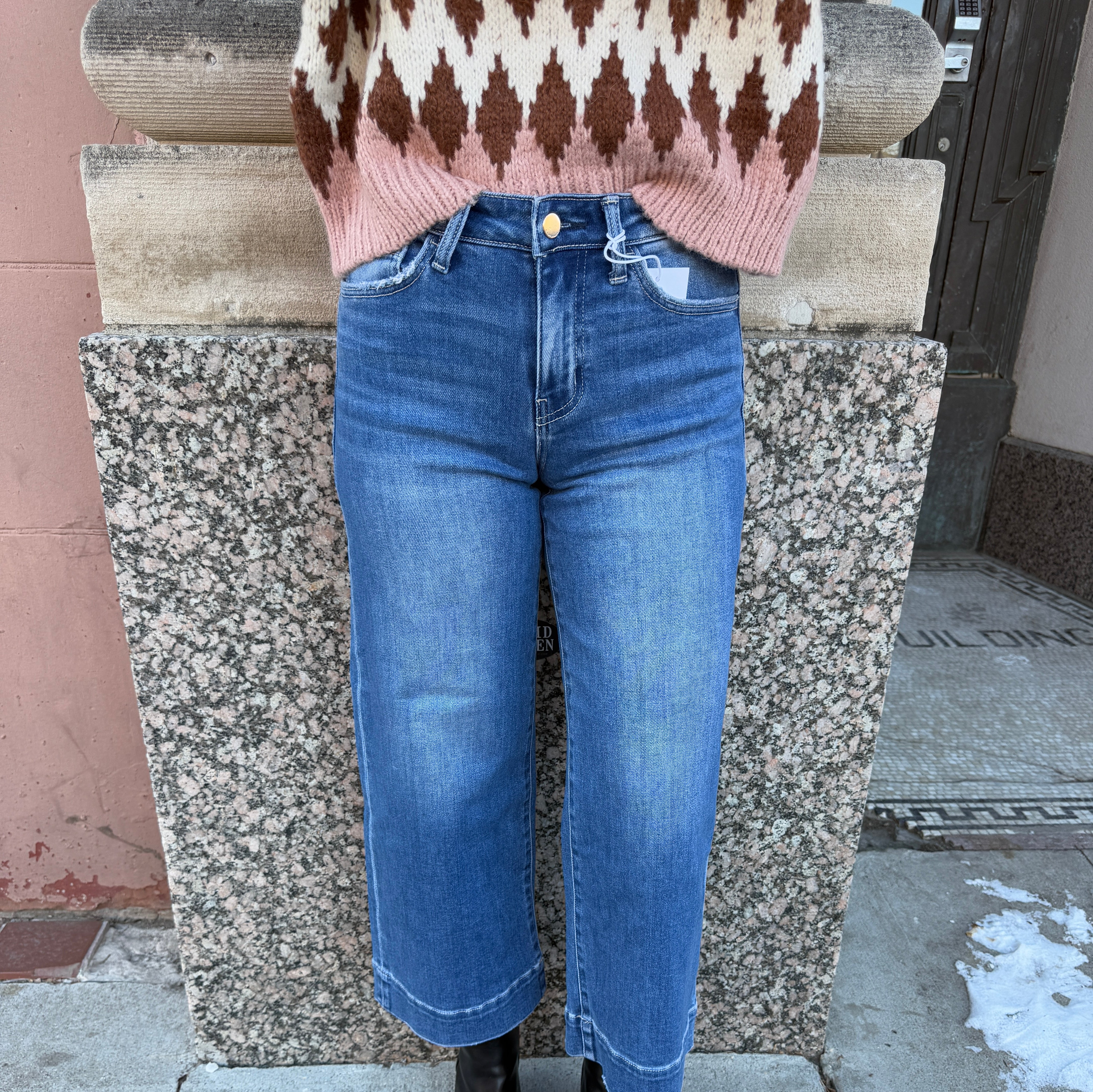 Flying Monkey Let it Rain Jeans-Final Sale-Jeans-flying monkey-The Silo Boutique, Women's Fashion Boutique Located in Warren and Grand Forks North Dakota