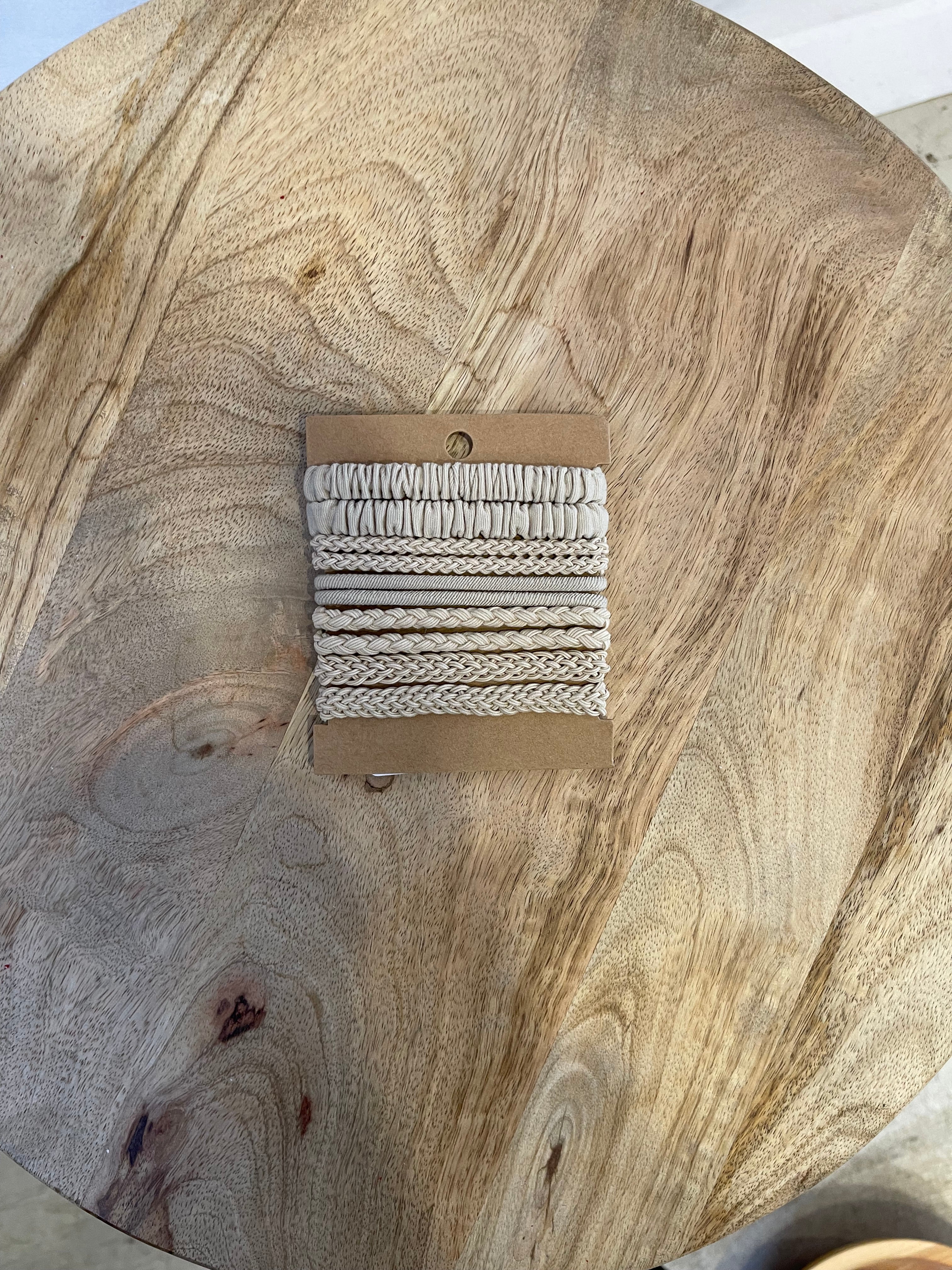 City Hair Ties Bracelet-Bracelets-joss-The Silo Boutique, Women's Fashion Boutique Located in Warren and Grand Forks North Dakota