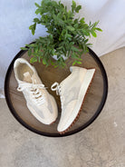 Steve Madden Campo Natural Raffia Sneaker-Sneakers-steve madden-The Silo Boutique, Women's Fashion Boutique Located in Warren and Grand Forks North Dakota