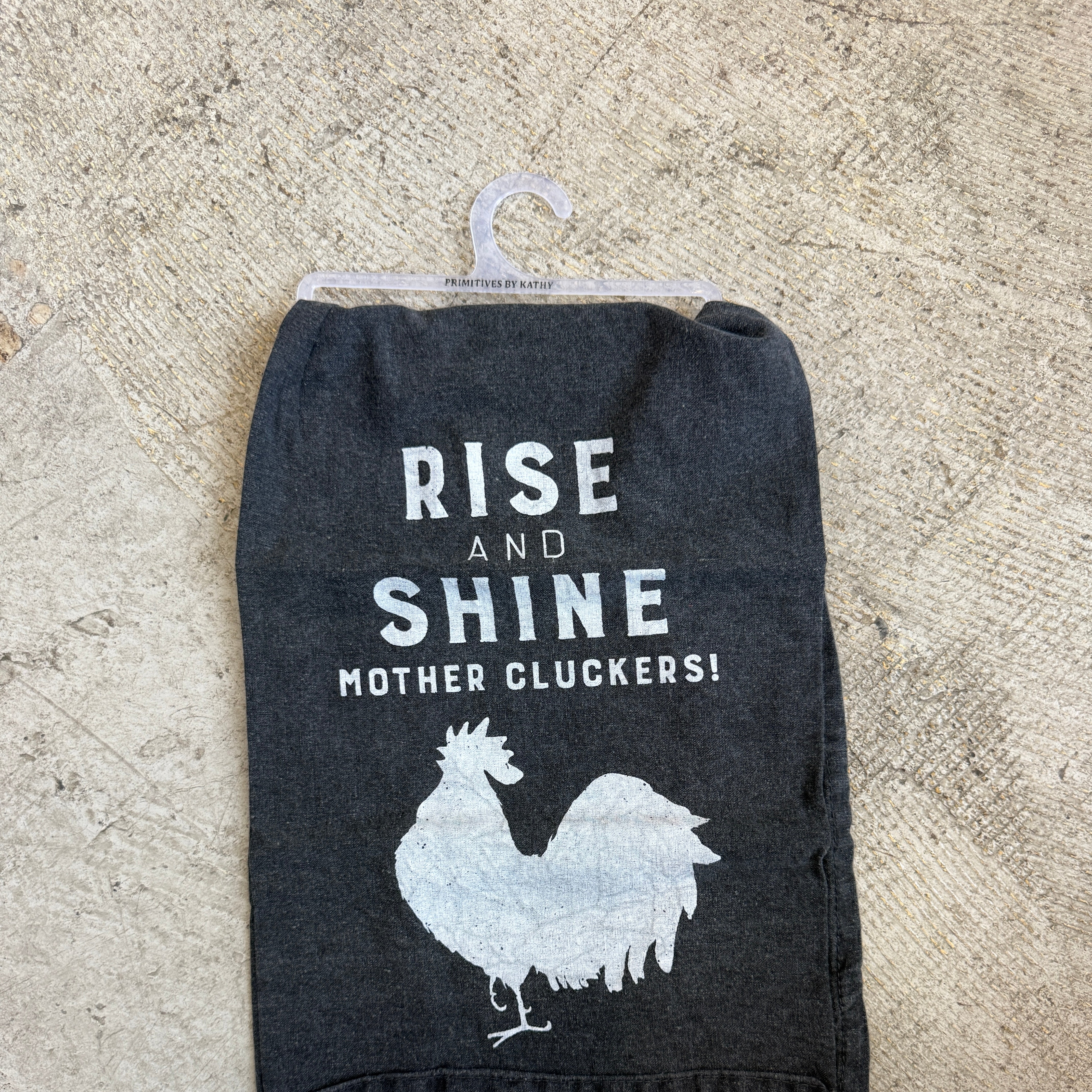 Rise and Shine Tea Towel-Tea Towels-primitives-The Silo Boutique, Women's Fashion Boutique Located in Warren and Grand Forks North Dakota