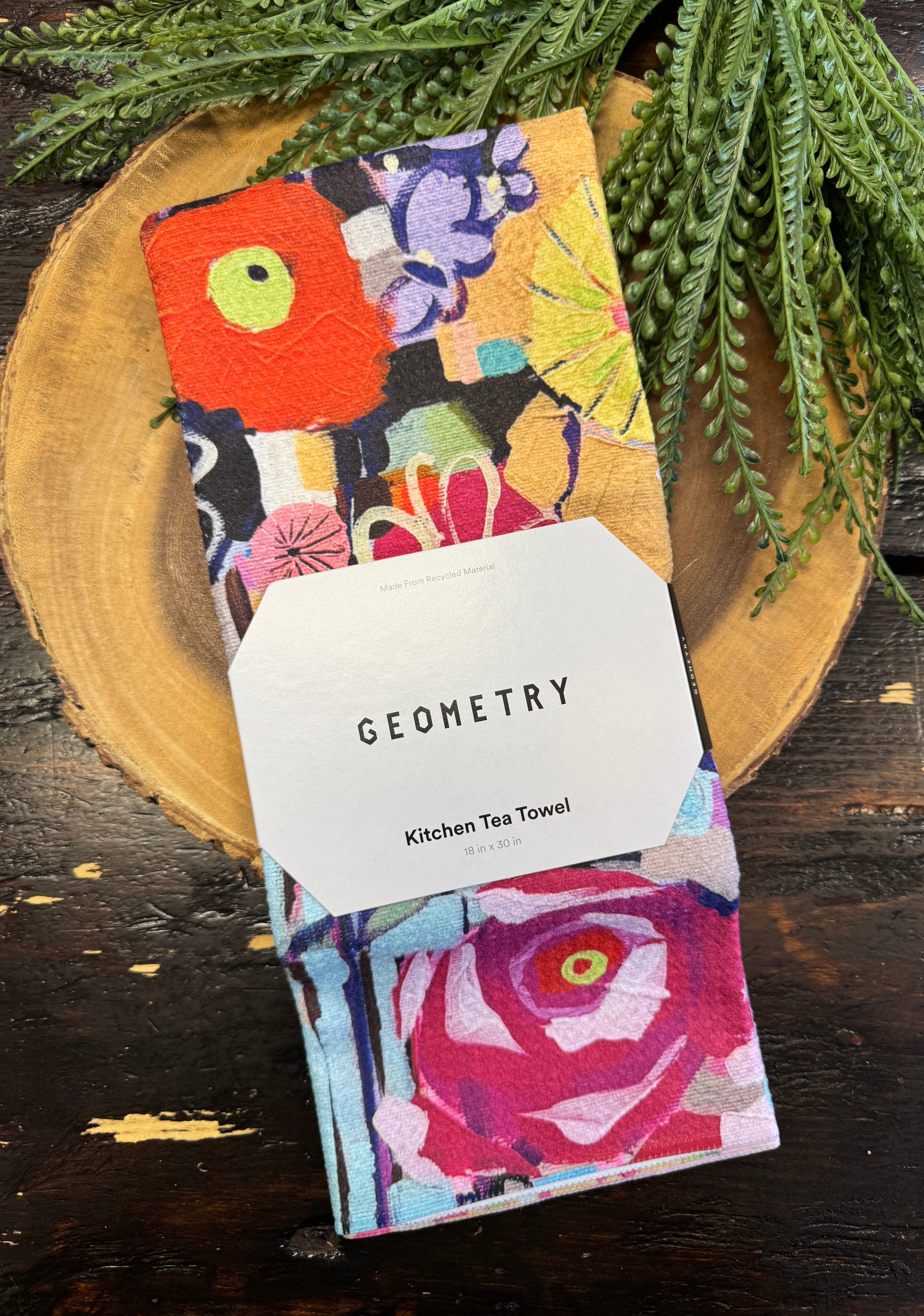 Geometry Tea Towel-dish cloth-geometry-The Silo Boutique, Women's Fashion Boutique Located in Warren and Grand Forks North Dakota