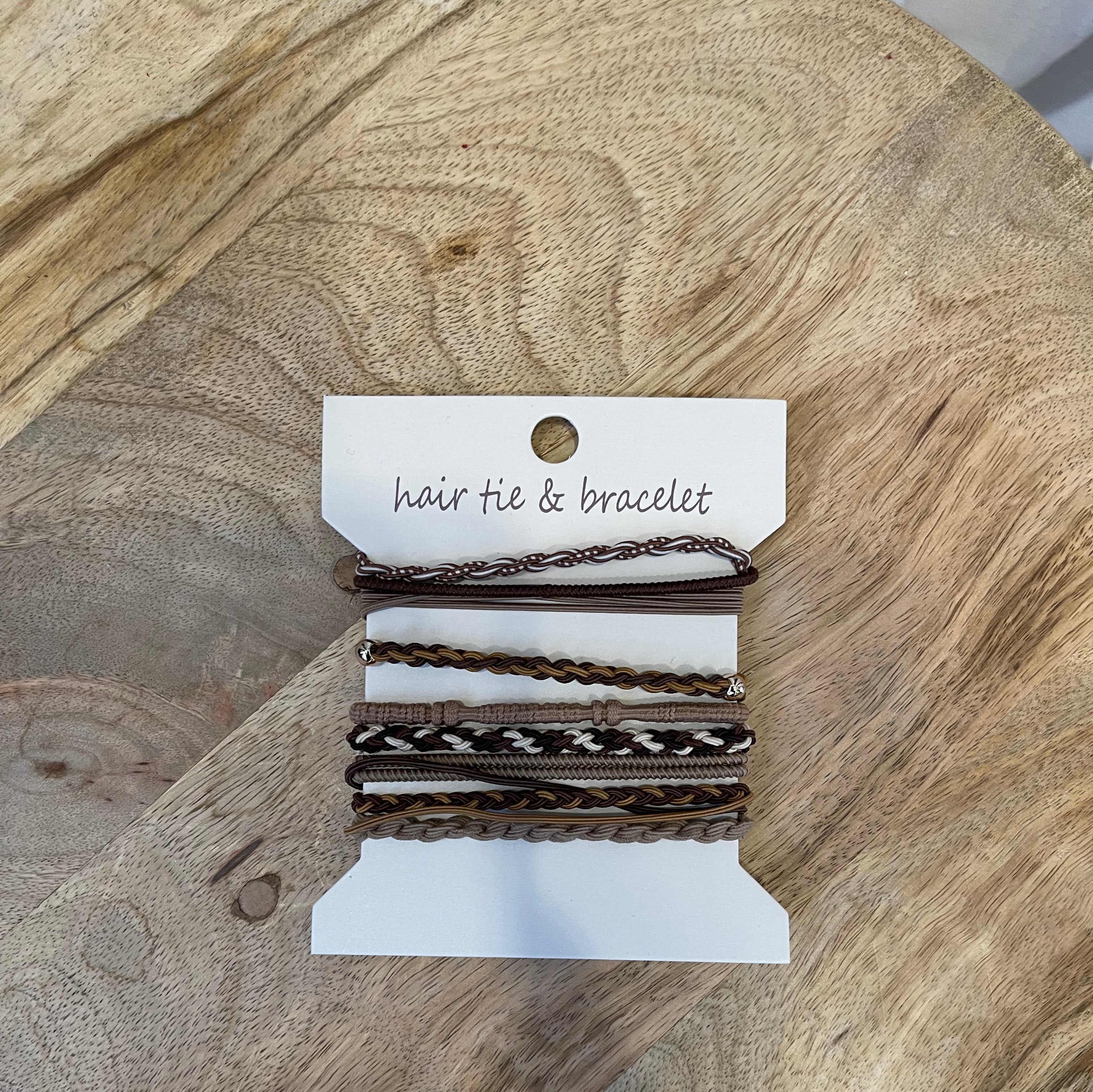 Lynn Hair Ties Bracelet-Bracelets-joss-The Silo Boutique, Women's Fashion Boutique Located in Warren and Grand Forks North Dakota