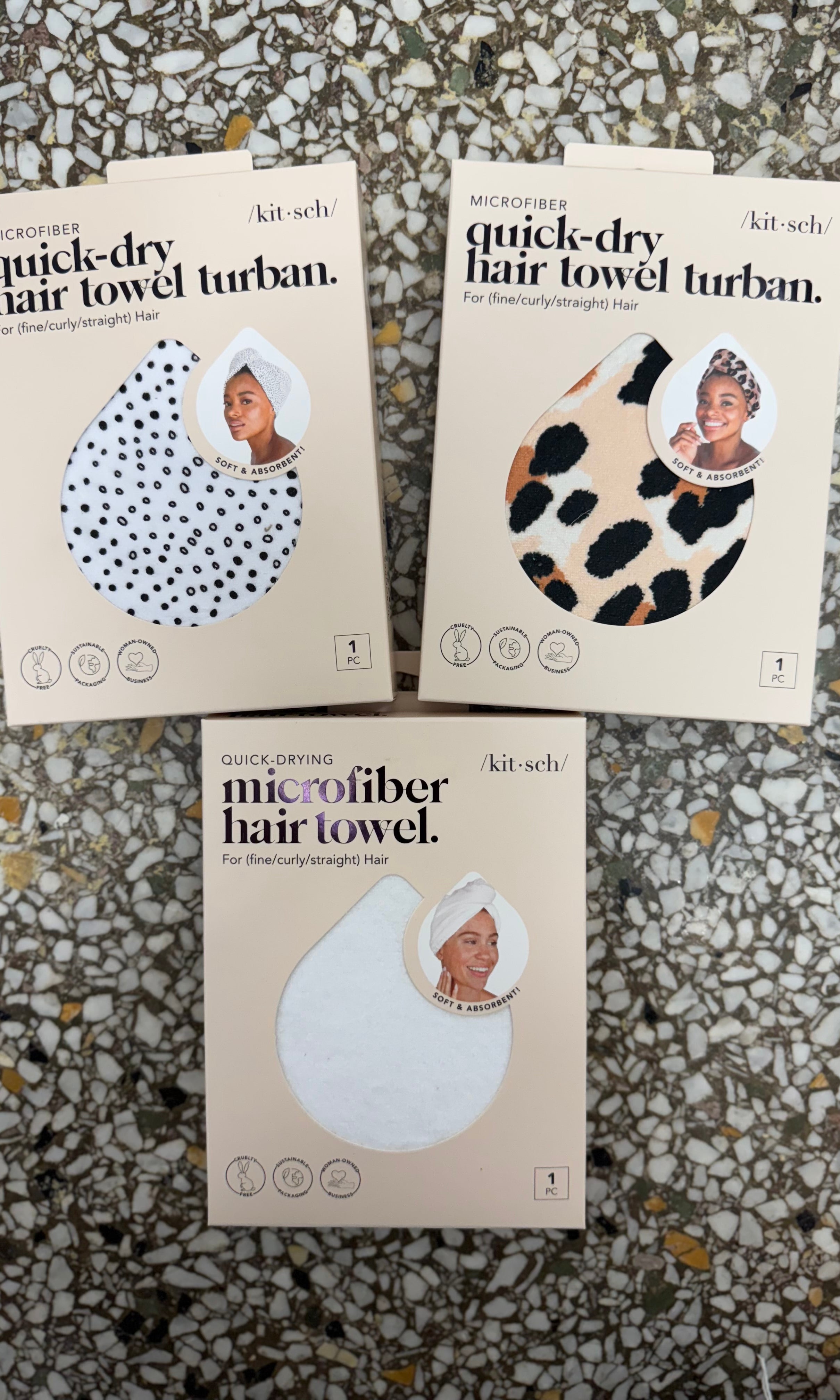 Quick-Dry Hair Towel Wrap-Hair Accessories-kitsch-The Silo Boutique, Women's Fashion Boutique Located in Warren and Grand Forks North Dakota