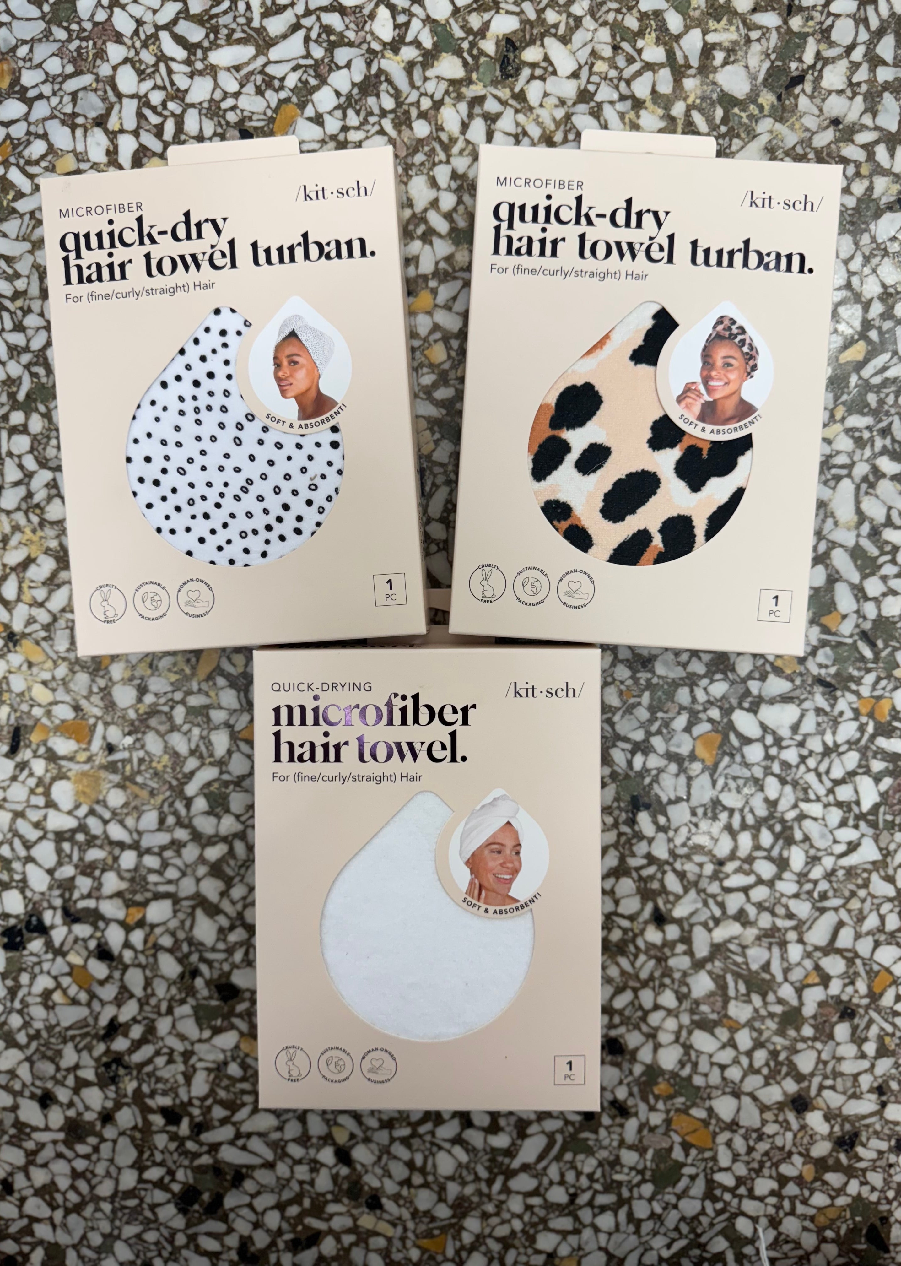 Quick-Dry Hair Towel Wrap-Hair Accessories-kitsch-The Silo Boutique, Women's Fashion Boutique Located in Warren and Grand Forks North Dakota