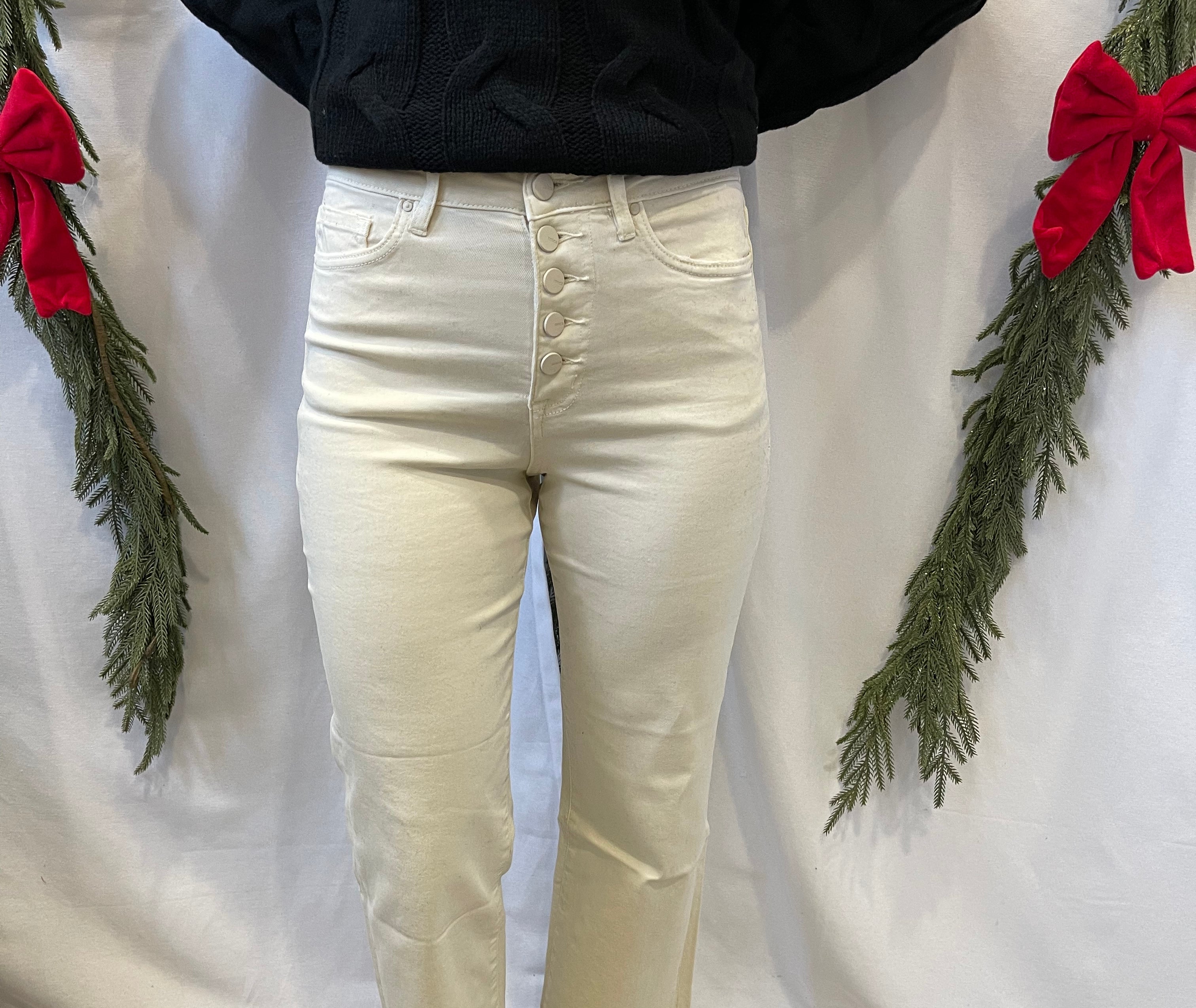 Mica Whitecap Chromatic Crop Jean-Jeans-mica-The Silo Boutique, Women's Fashion Boutique Located in Warren and Grand Forks North Dakota