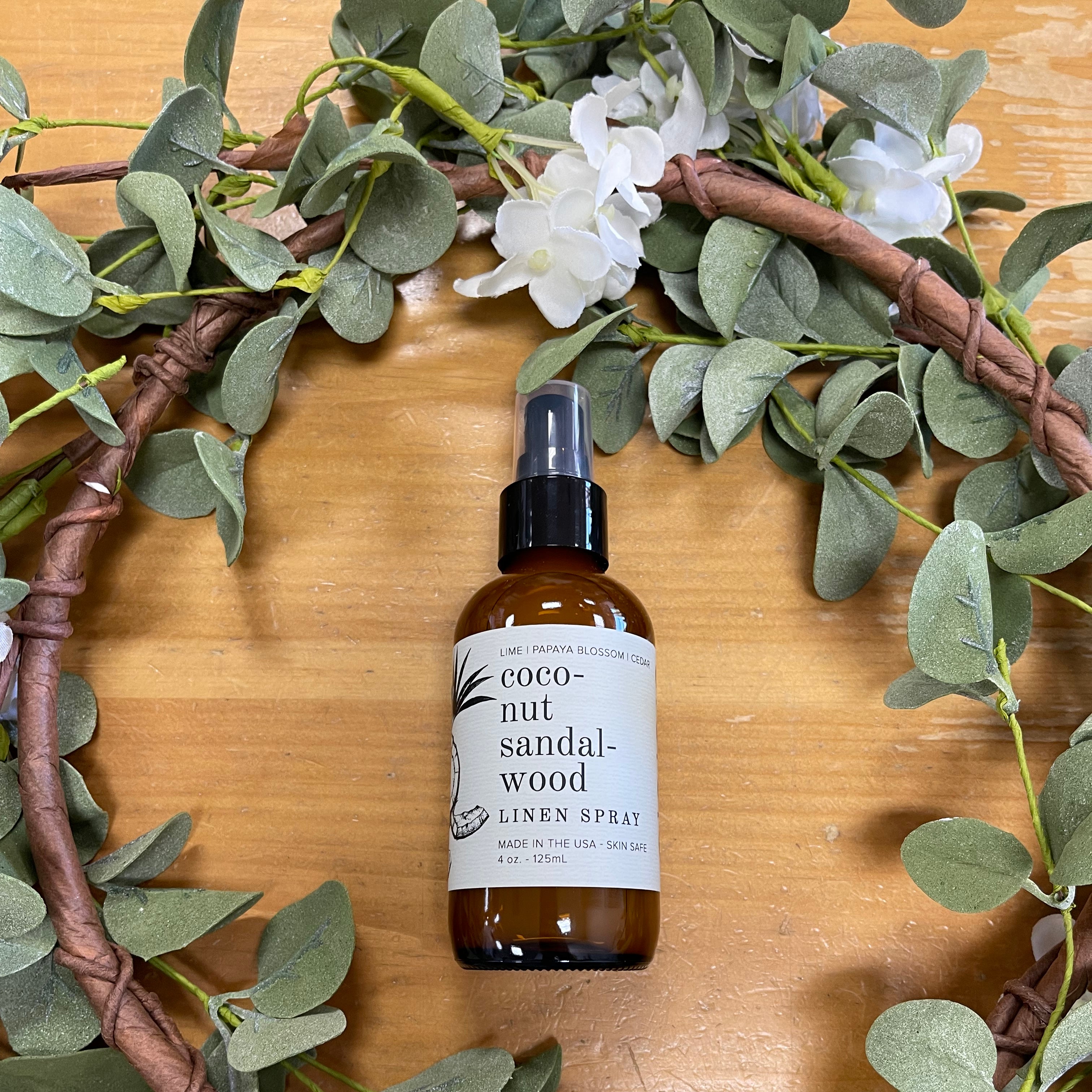 Broken Top Coconut Sandalwood - Linen Spray-Room Sprays-broken top-The Silo Boutique, Women's Fashion Boutique Located in Warren and Grand Forks North Dakota