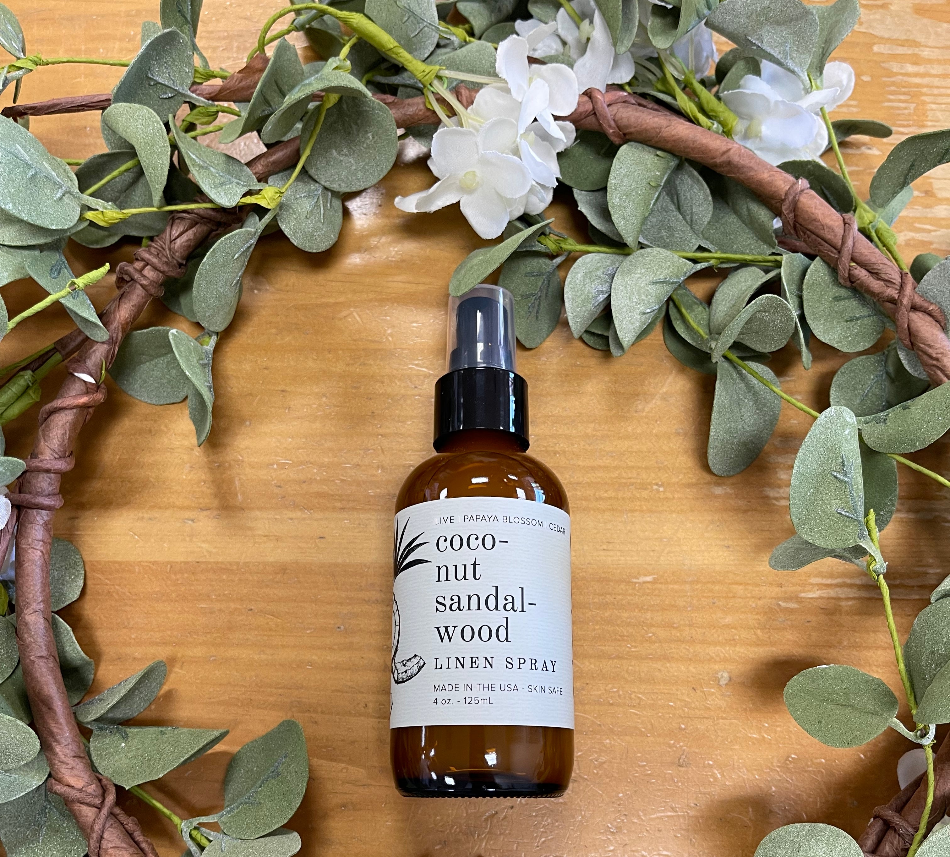 Broken Top Coconut Sandalwood - Linen Spray-Room Sprays-broken top-The Silo Boutique, Women's Fashion Boutique Located in Warren and Grand Forks North Dakota