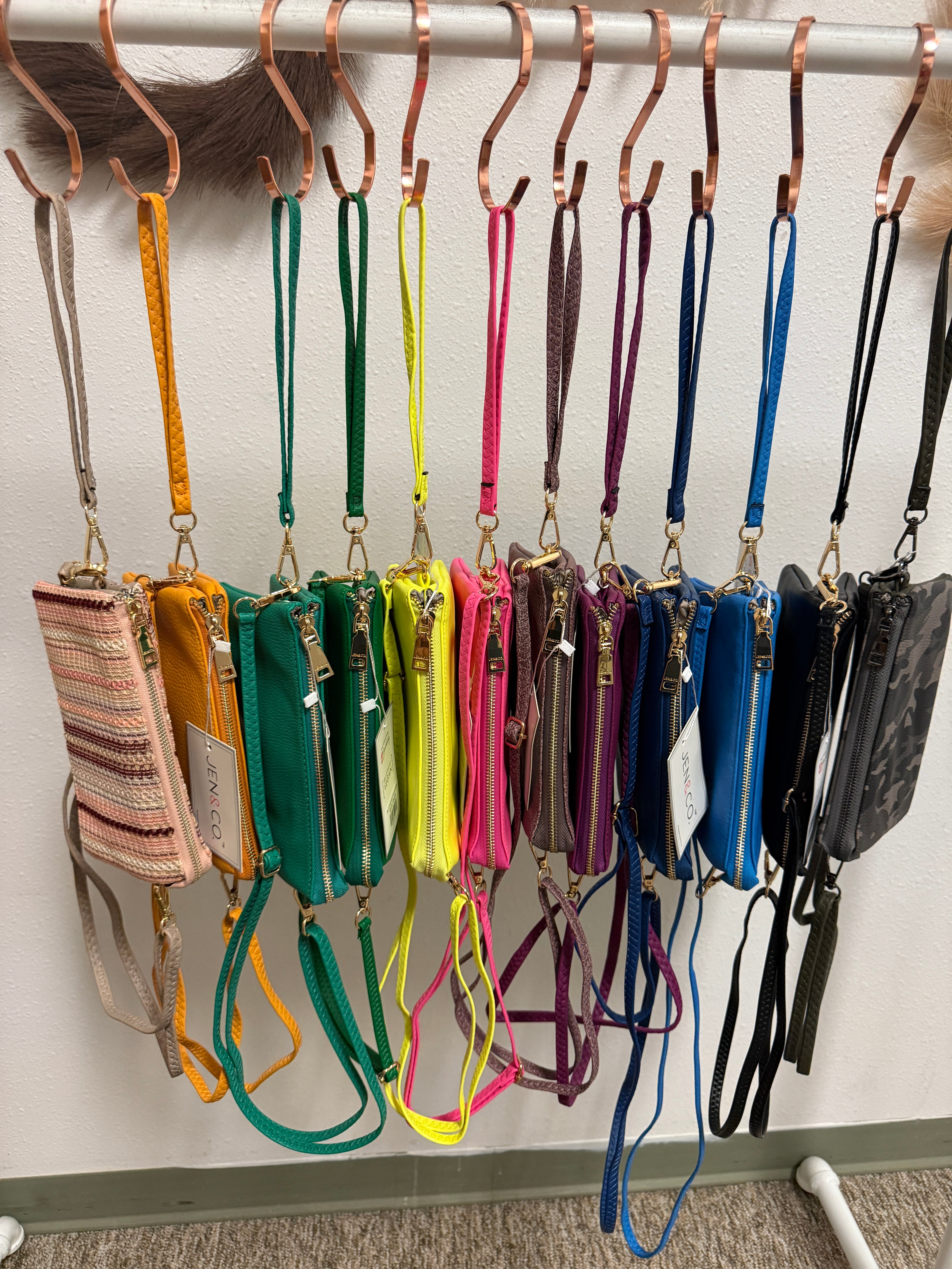 Riley 3 Compartment Crossbody/Wristlet-Crossbody Purses-Jen and Co-The Silo Boutique, Women's Fashion Boutique Located in Warren and Grand Forks North Dakota