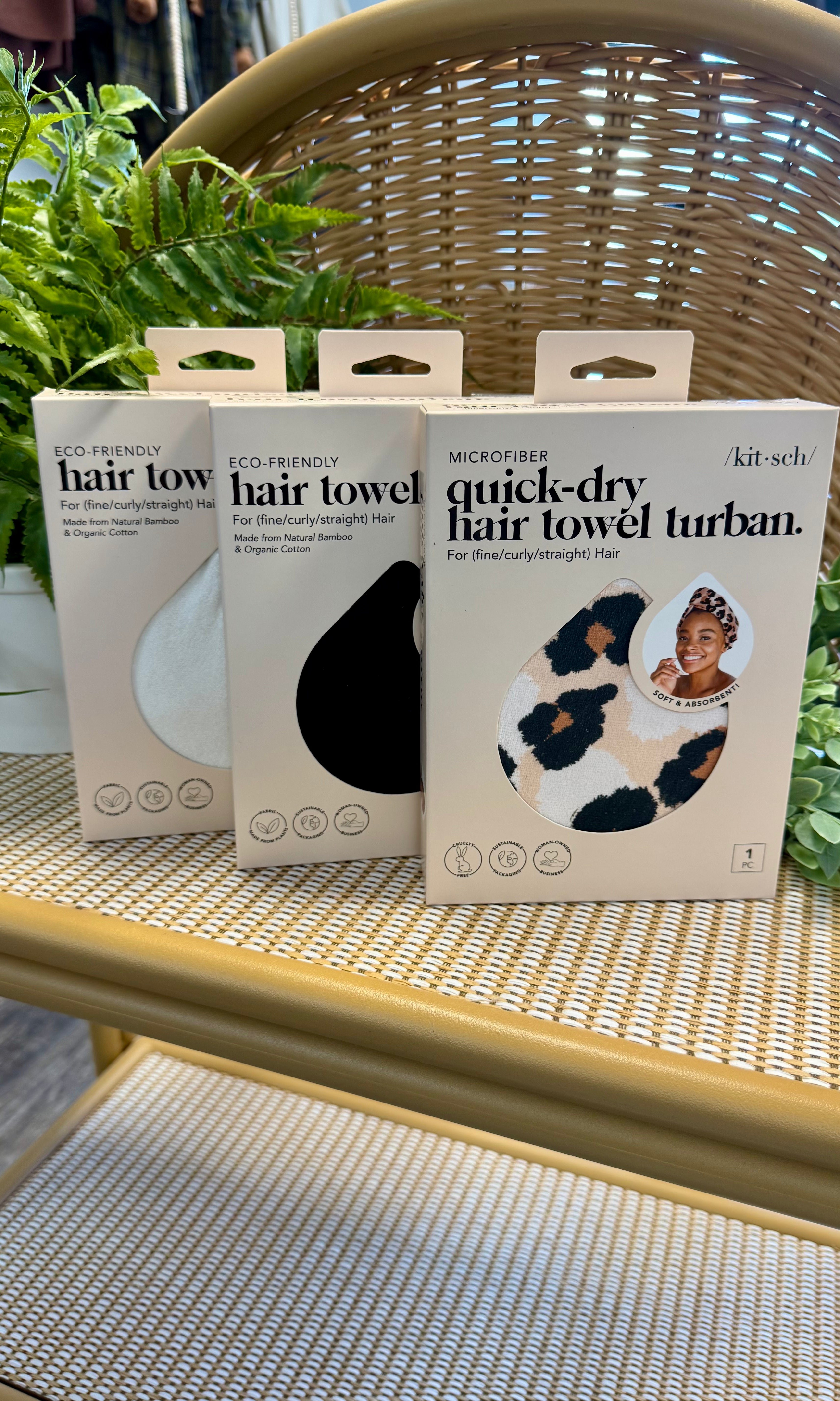 Quick-Dry Hair Towel Wrap-Hair Accessories-kitsch-The Silo Boutique, Women's Fashion Boutique Located in Warren and Grand Forks North Dakota