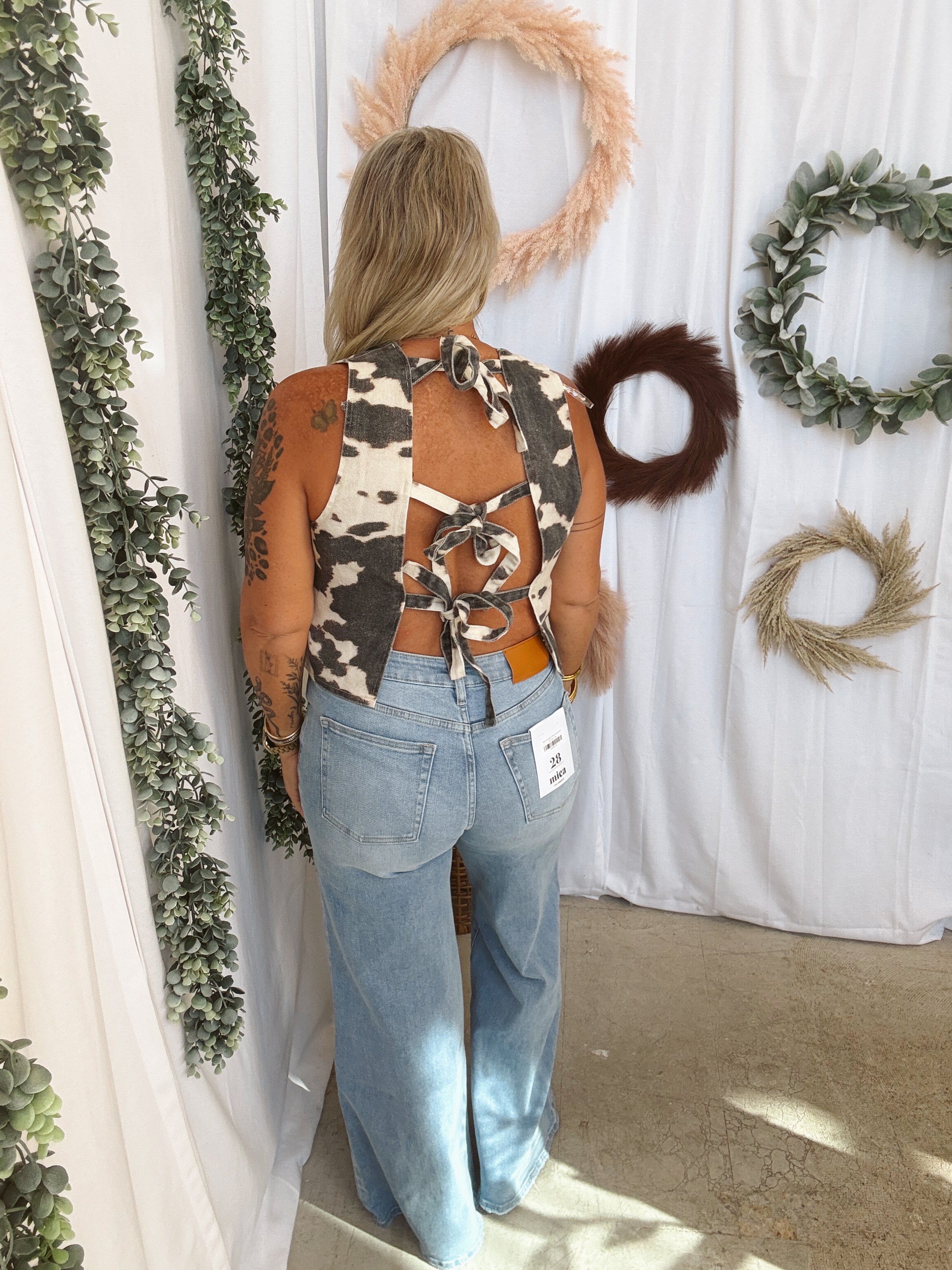 Cattle Drive Tank Top-Tank Tops-hyfve-The Silo Boutique, Women's Fashion Boutique Located in Warren and Grand Forks North Dakota