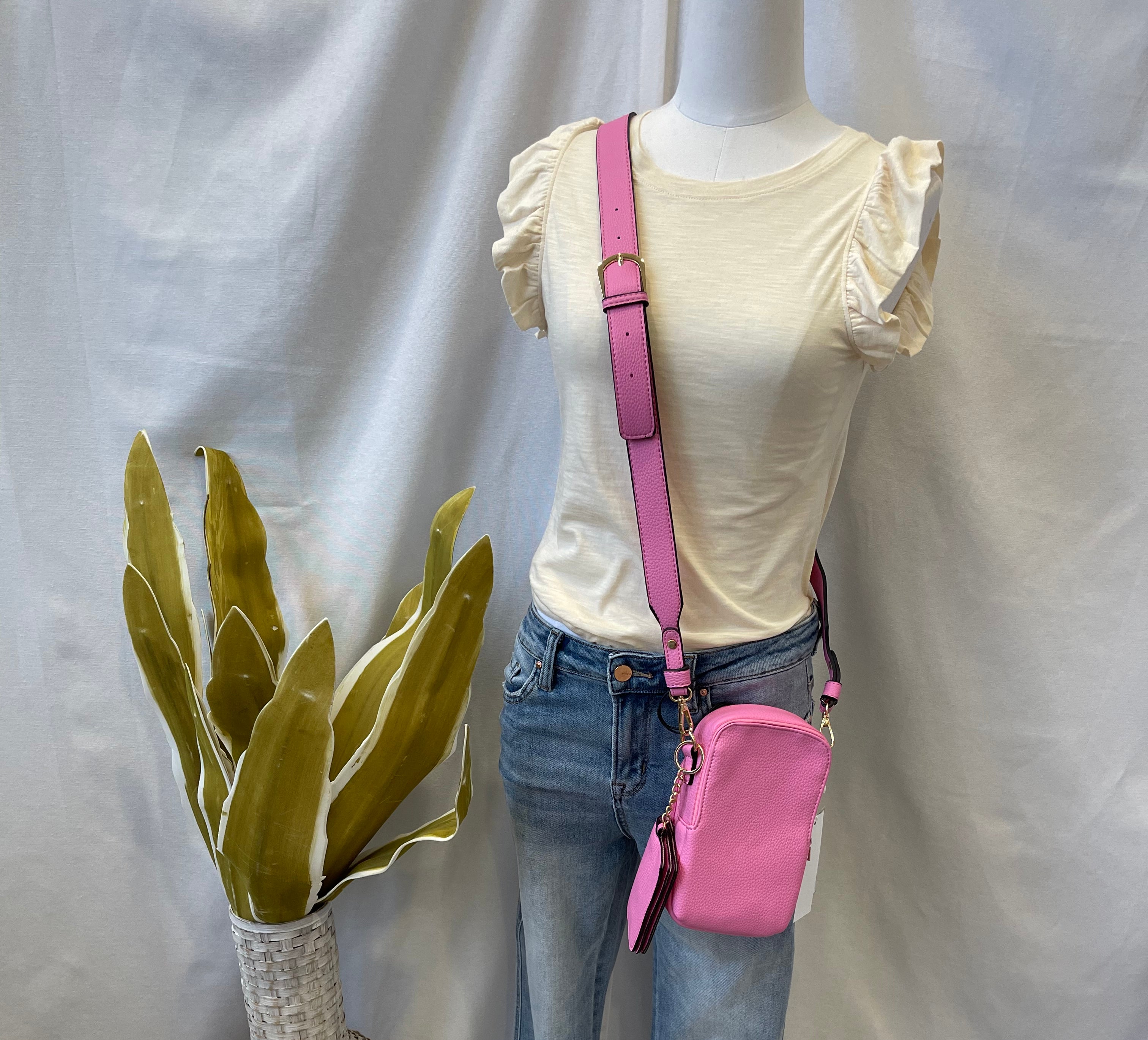 Jen and Co Parker Purse-Pink-Jen and Co-The Silo Boutique, Women's Fashion Boutique Located in Warren and Grand Forks North Dakota