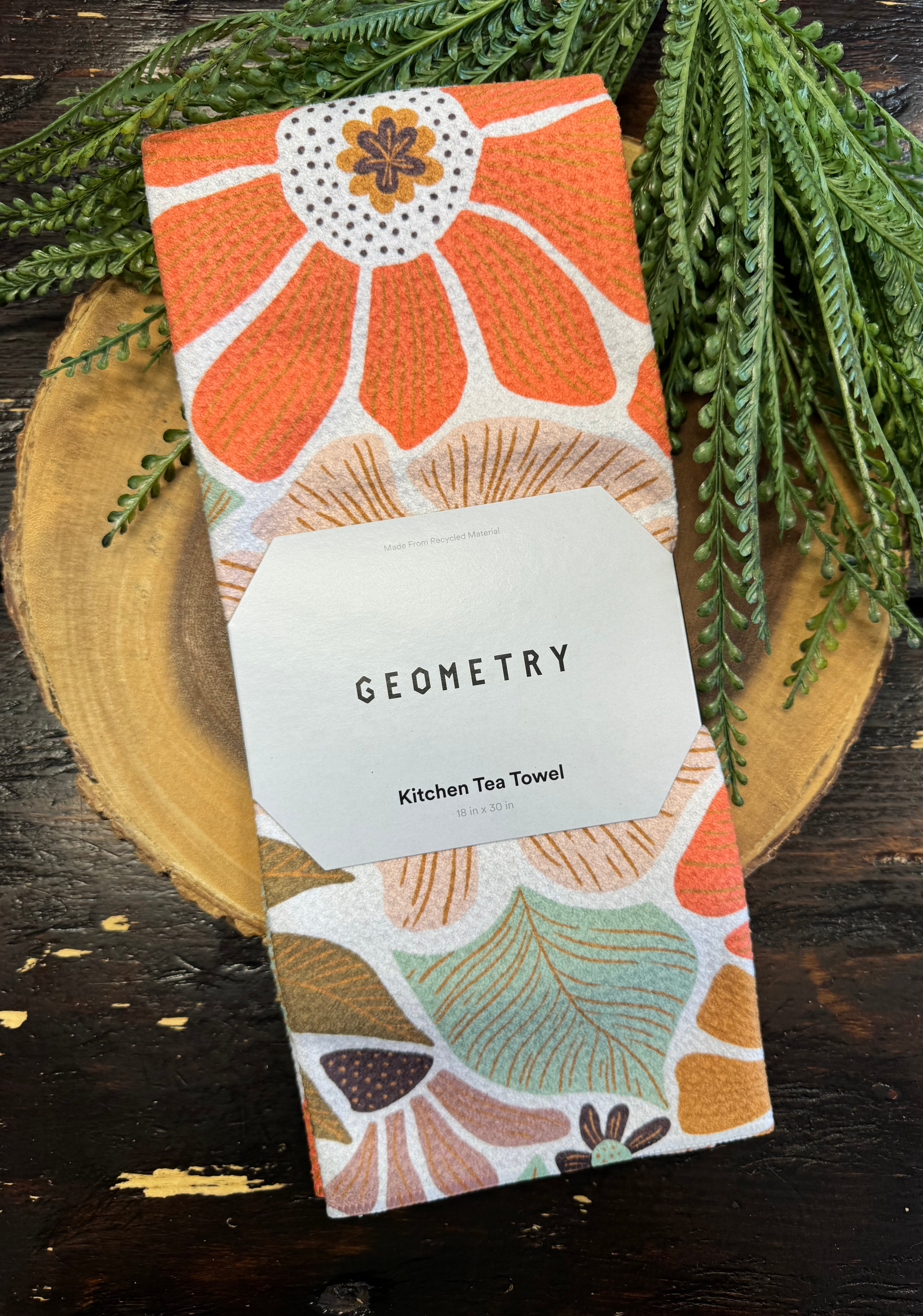 Geometry Tea Towel-dish cloth-geometry-The Silo Boutique, Women's Fashion Boutique Located in Warren and Grand Forks North Dakota