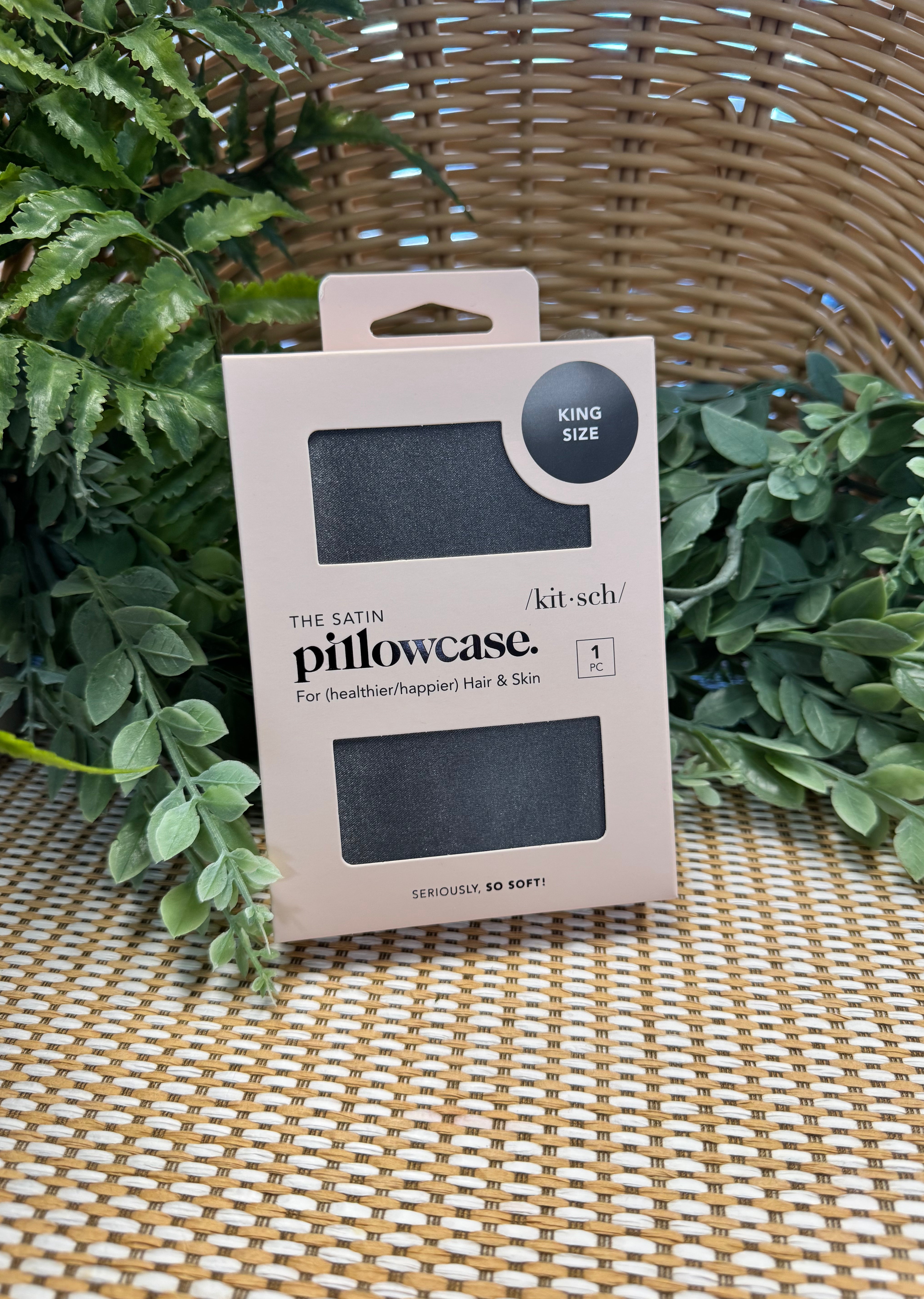 Kitsch Satin King Pillowcase-Beauty-kitsch-The Silo Boutique, Women's Fashion Boutique Located in Warren and Grand Forks North Dakota