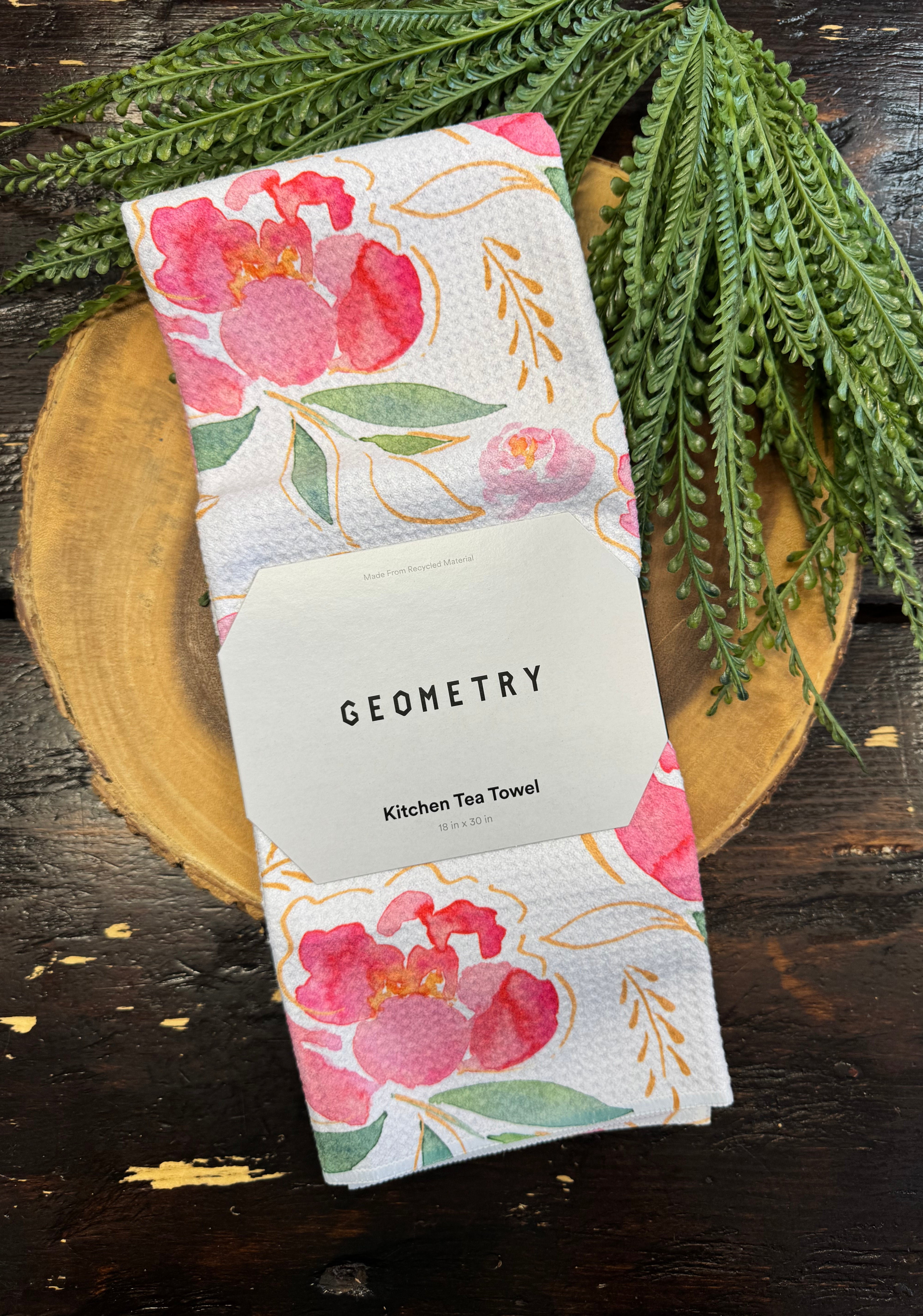 Geometry Tea Towel-dish cloth-geometry-The Silo Boutique, Women's Fashion Boutique Located in Warren and Grand Forks North Dakota