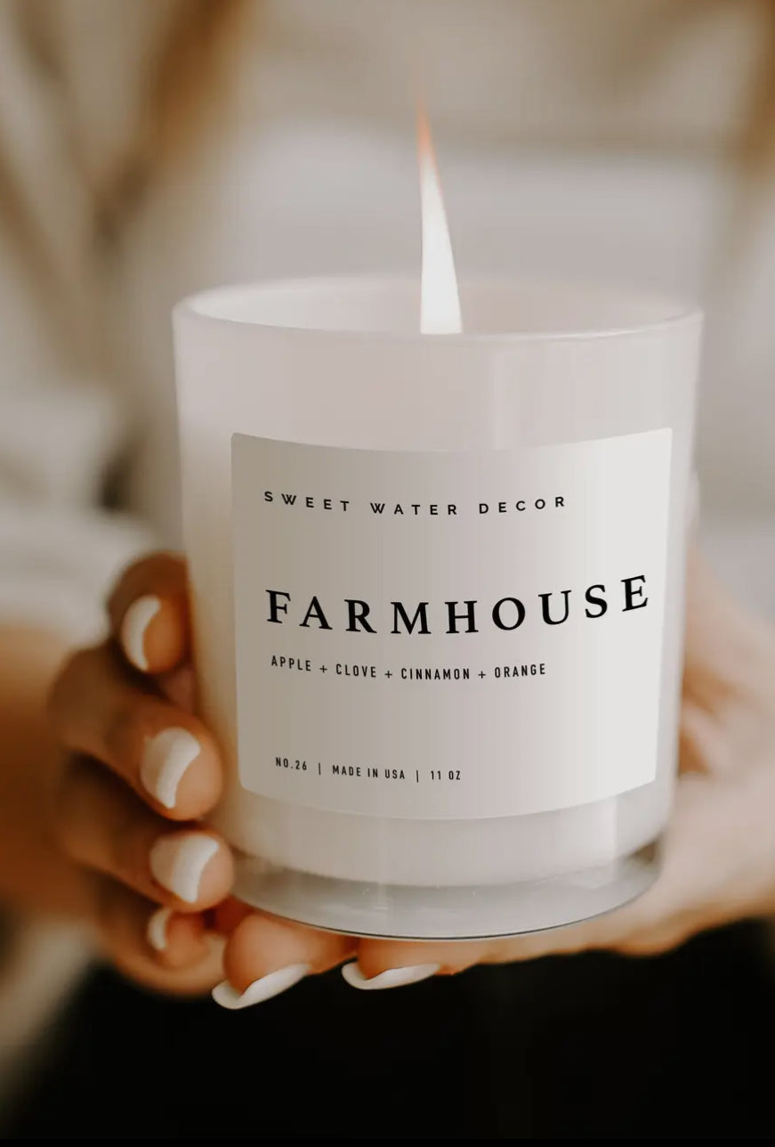 Sweet Water 11 oz Soy Candle-Candles-sweet water decor-The Silo Boutique, Women's Fashion Boutique Located in Warren and Grand Forks North Dakota