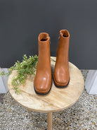 Tan Drake Lug Boot-Boots-Forever Link-The Silo Boutique, Women's Fashion Boutique Located in Warren and Grand Forks North Dakota