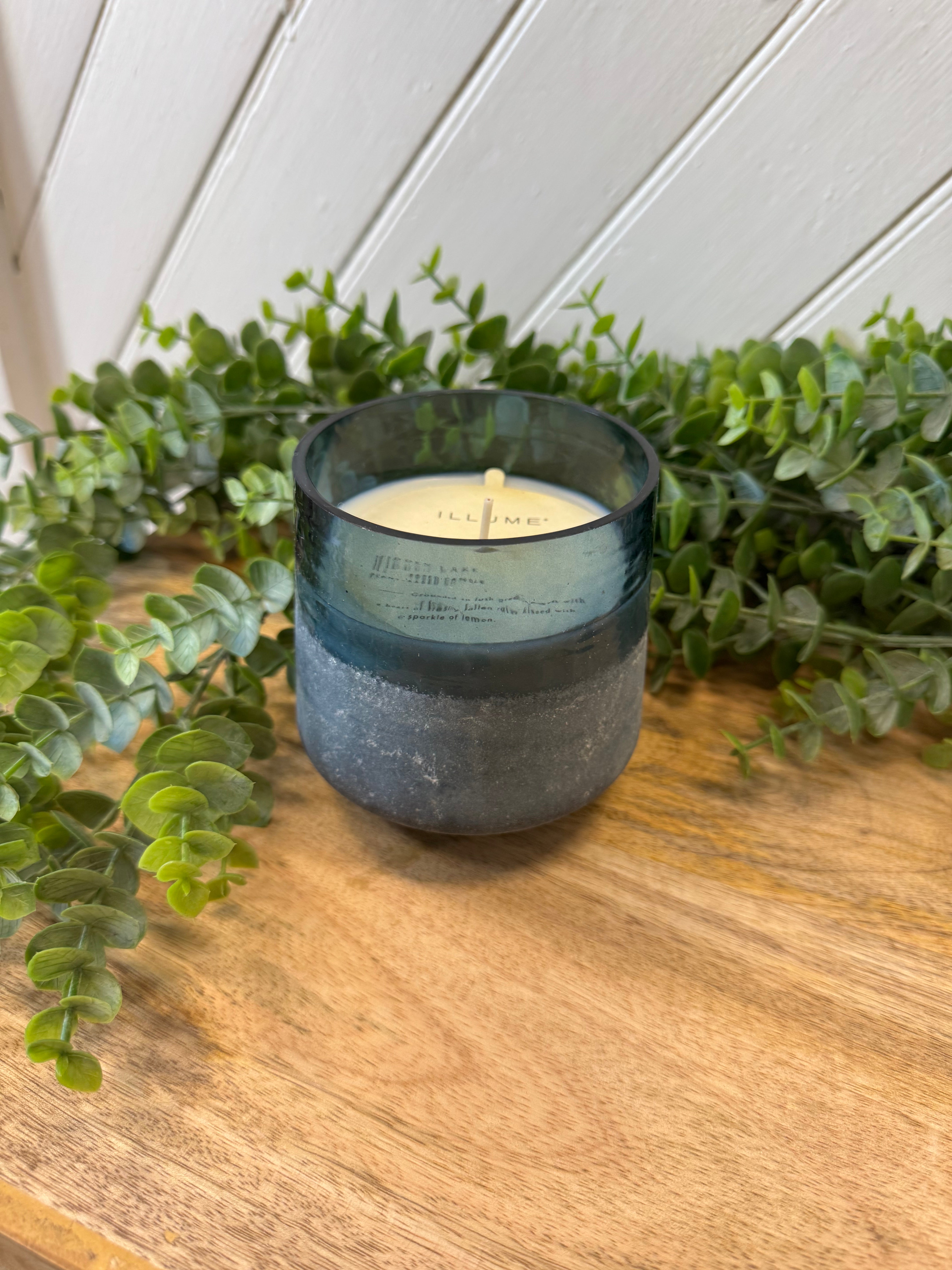 Illume Hidden Lake Baltic Glass Candle-Candles-Illume-The Silo Boutique, Women's Fashion Boutique Located in Warren and Grand Forks North Dakota