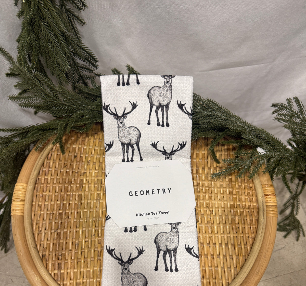 Geometry Tea Towel-dish cloth-geometry-The Silo Boutique, Women's Fashion Boutique Located in Warren and Grand Forks North Dakota
