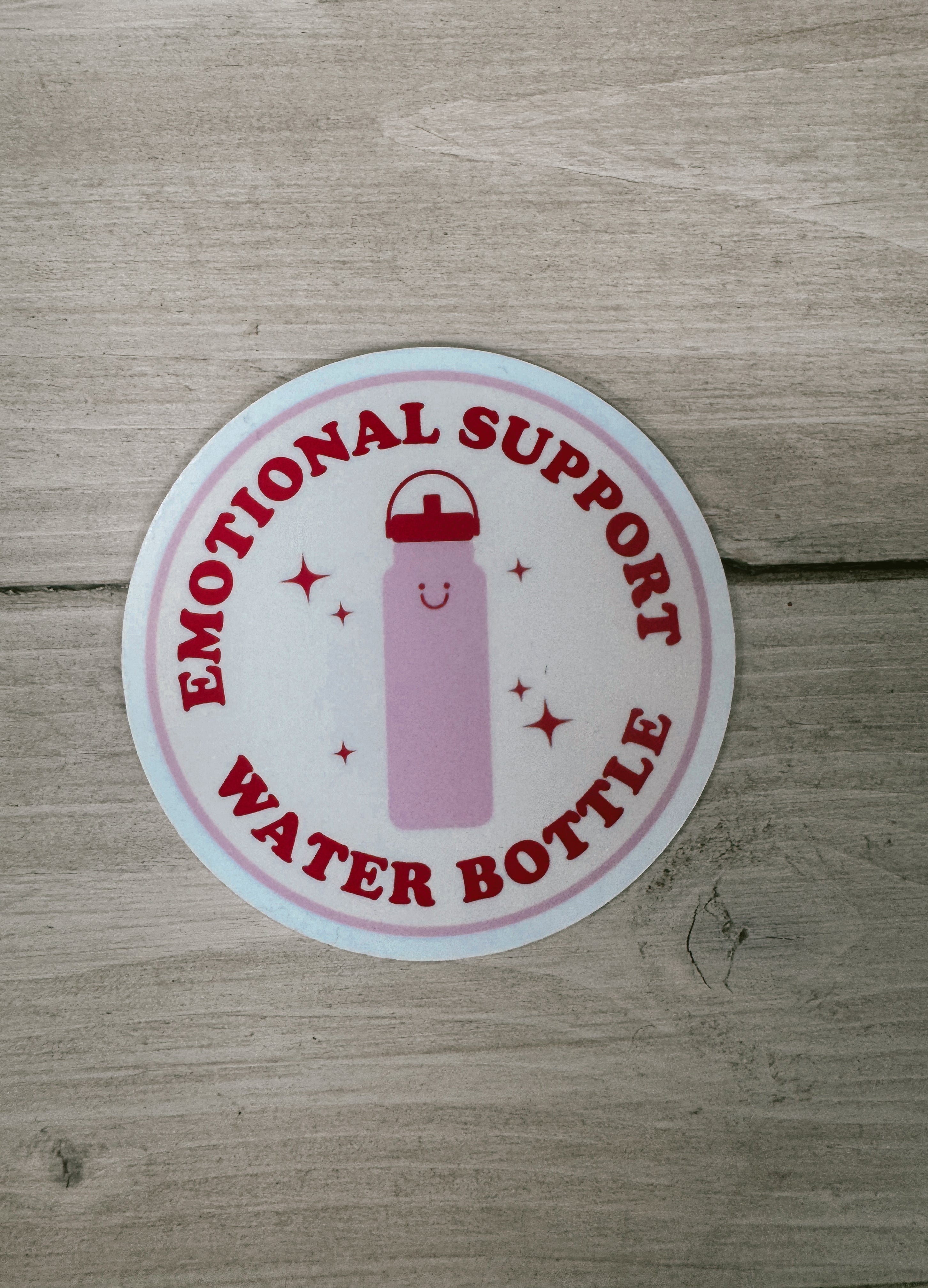 Emotional Support Sticker-Stickers-faire-The Silo Boutique, Women's Fashion Boutique Located in Warren and Grand Forks North Dakota