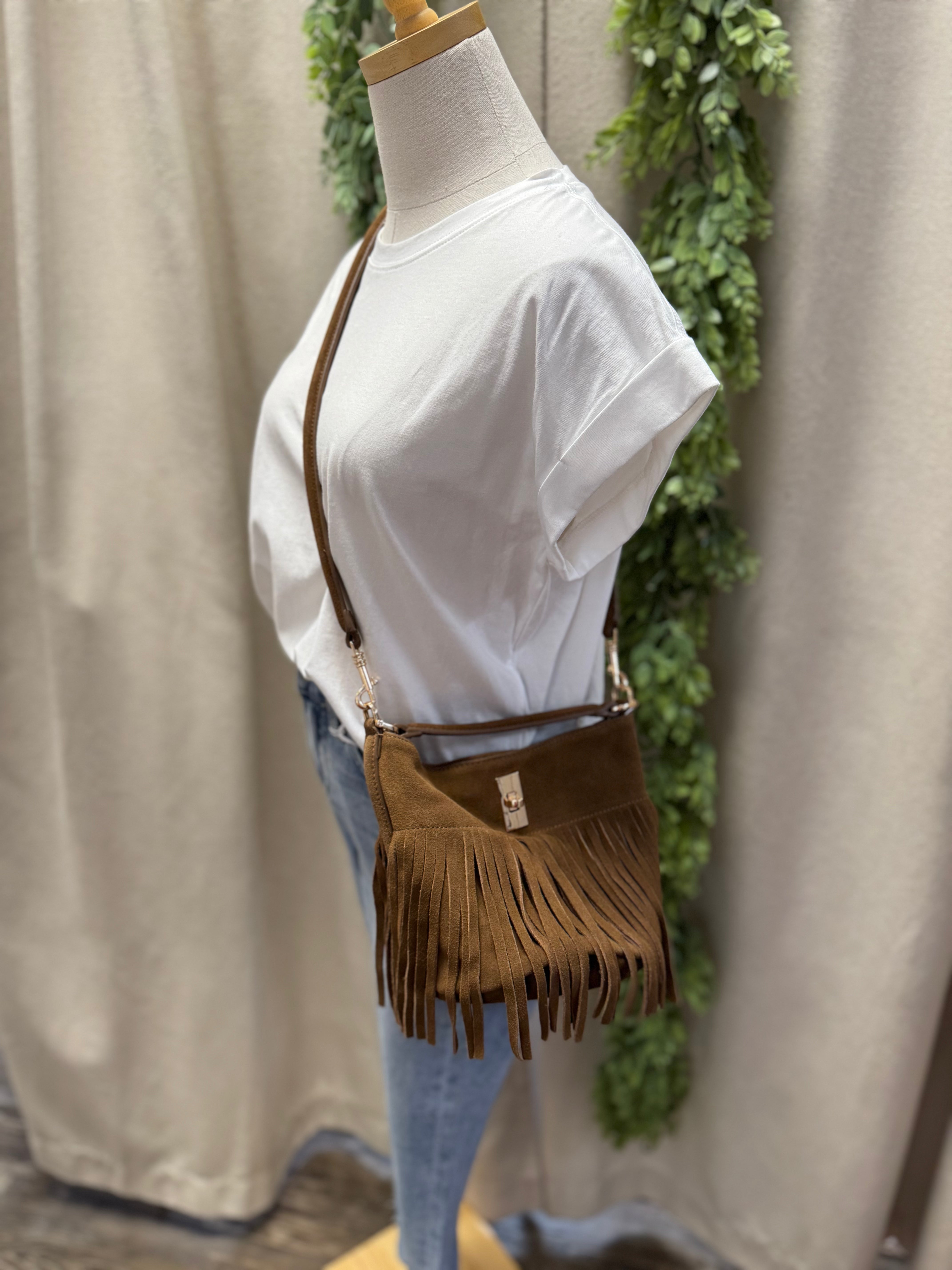 Moda Lux Faith Crossbody Purse-Hazelnut-Crossbody Purses-moda-The Silo Boutique, Women's Fashion Boutique Located in Warren and Grand Forks North Dakota