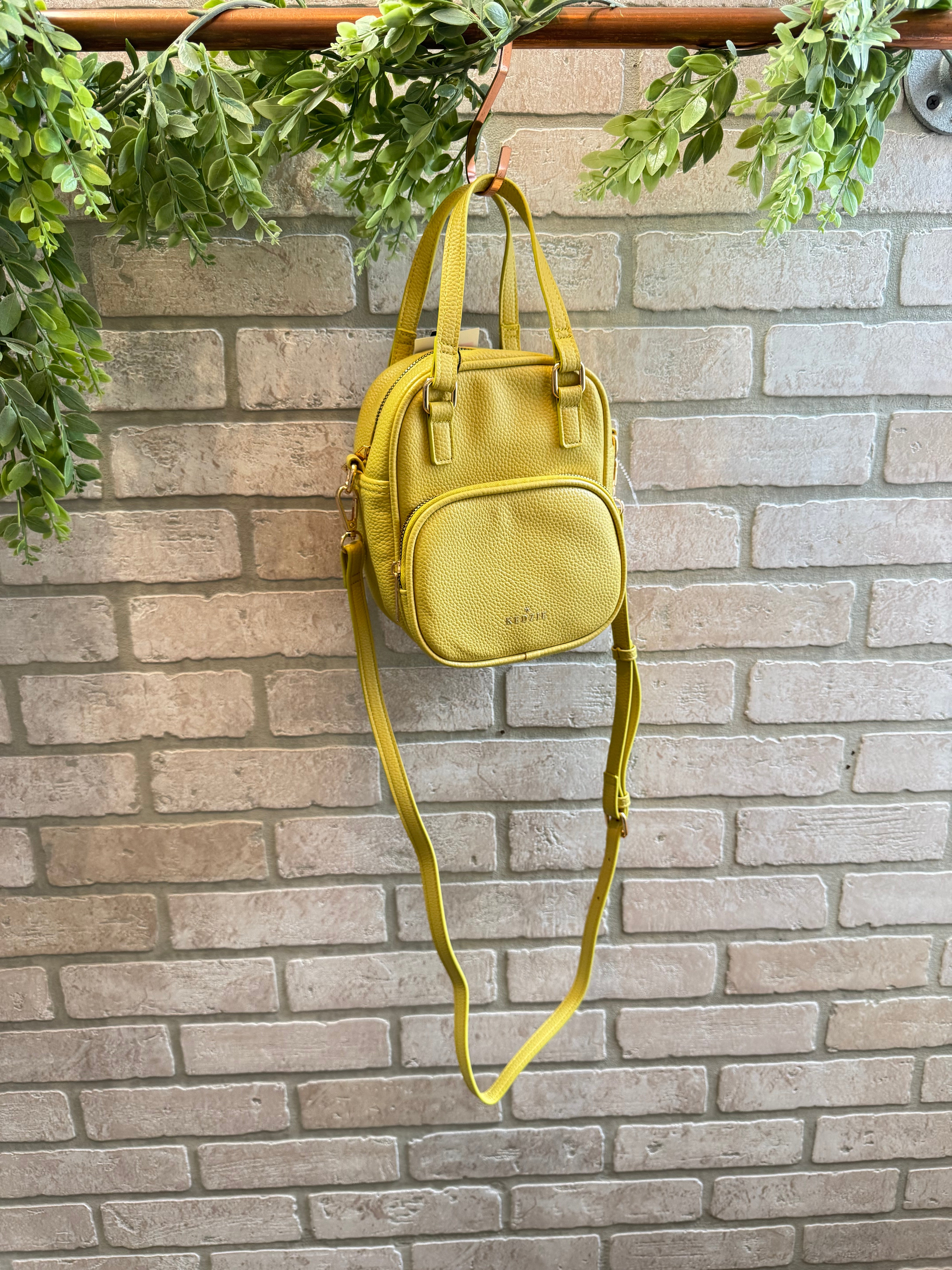 Kedzie Harper Crossbody Purse-Citrus-Wallets-dm-The Silo Boutique, Women's Fashion Boutique Located in Warren and Grand Forks North Dakota