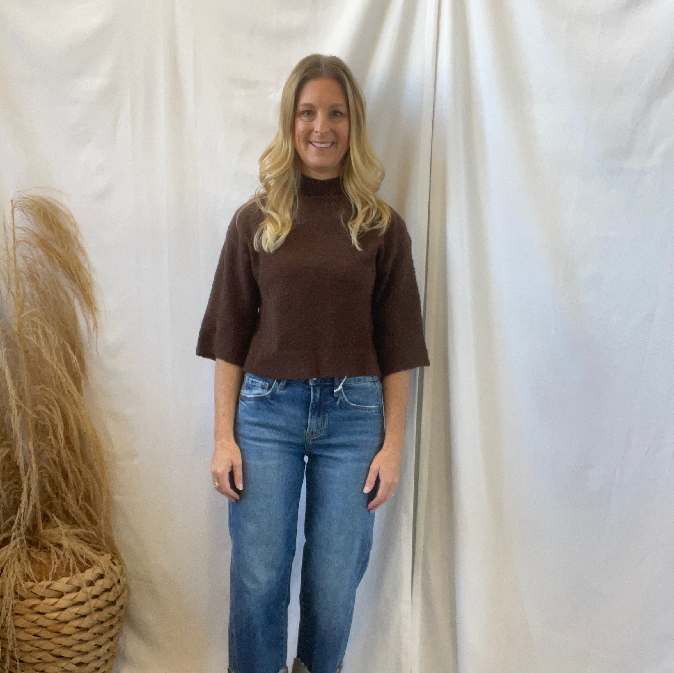 Lovervet Defeating Cuffed Barrel Jeans-Jeans-lovervet-The Silo Boutique, Women's Fashion Boutique Located in Warren and Grand Forks North Dakota