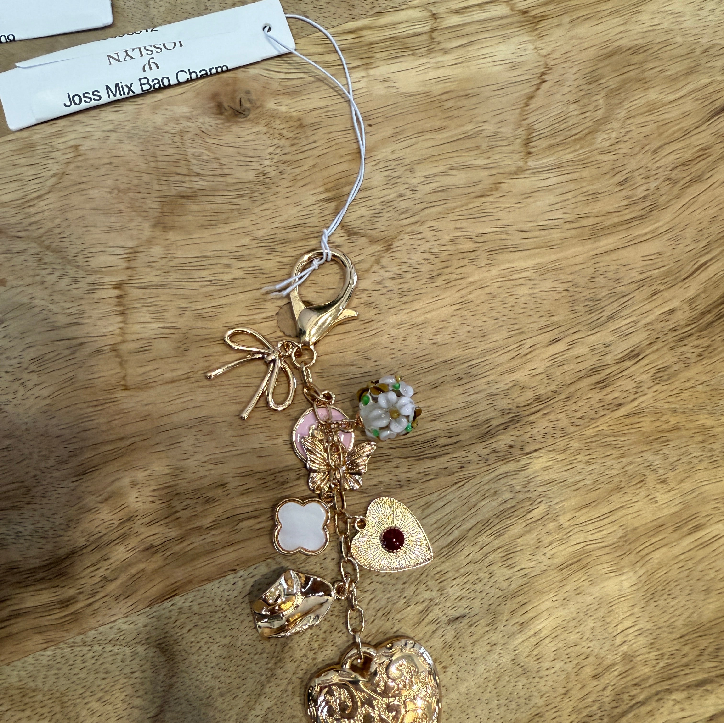Joss Mix Bag Charm-Keychains-joss-The Silo Boutique, Women's Fashion Boutique Located in Warren and Grand Forks North Dakota