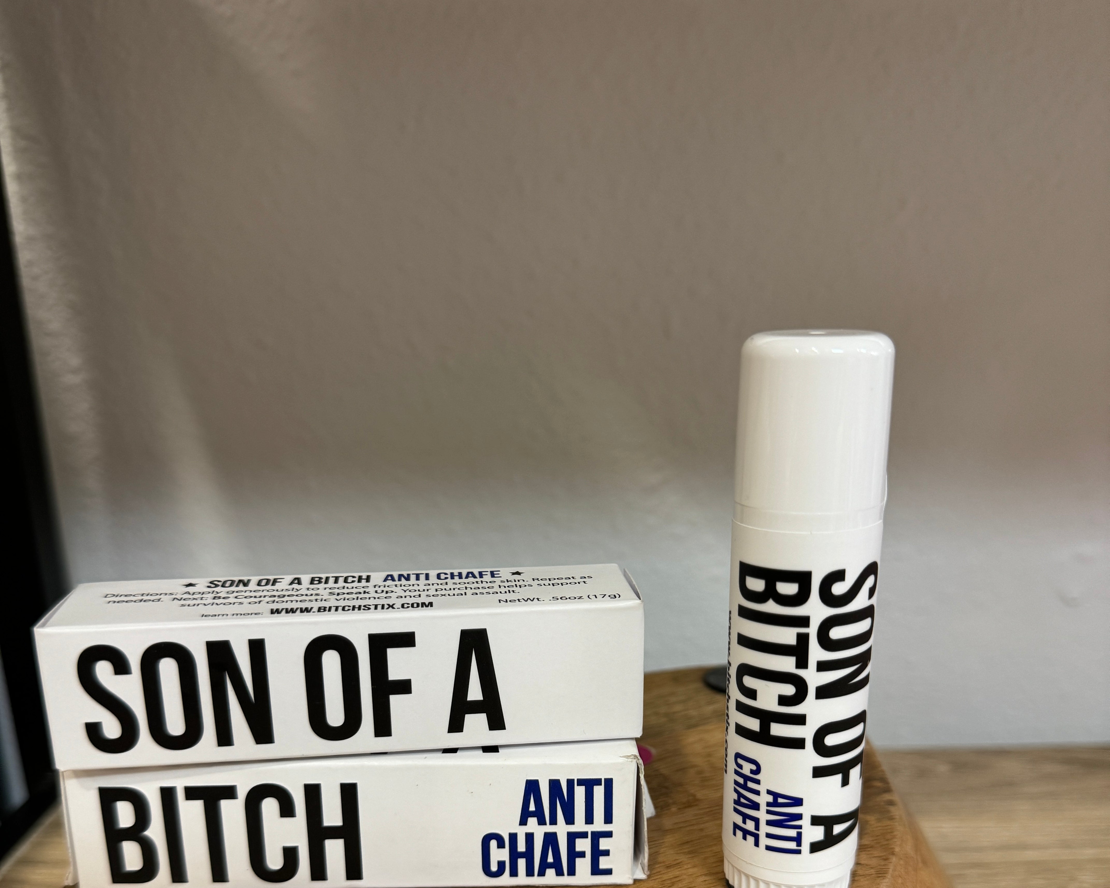 Son of a Bitch Chafe Stix-Men's-bitch stick-The Silo Boutique, Women's Fashion Boutique Located in Warren and Grand Forks North Dakota